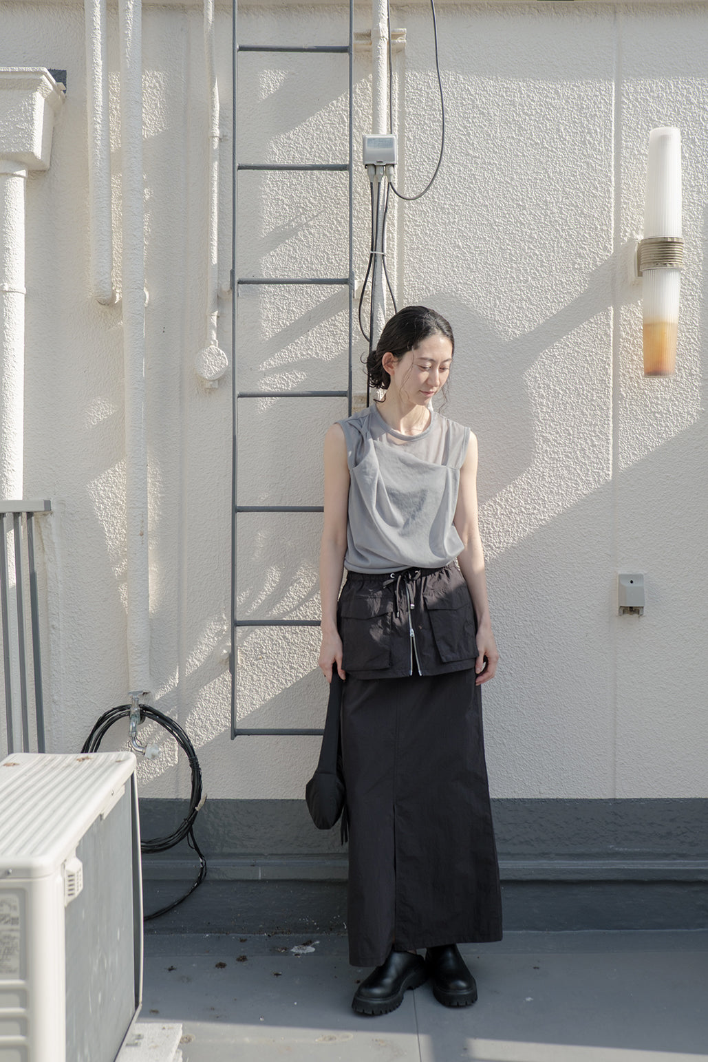 Big Pocket Set Skirt