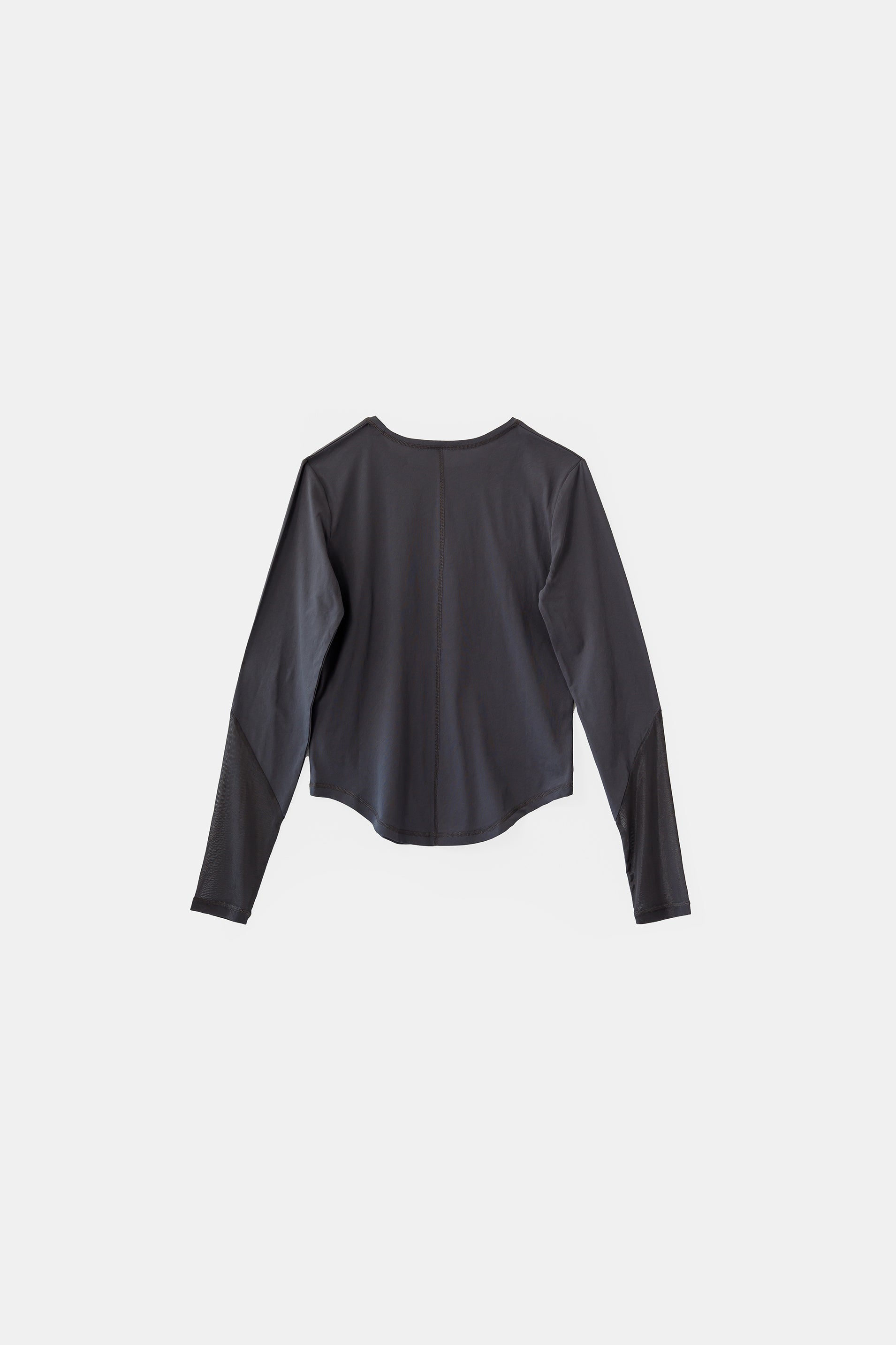 Sheer Sleeve Tight Tops