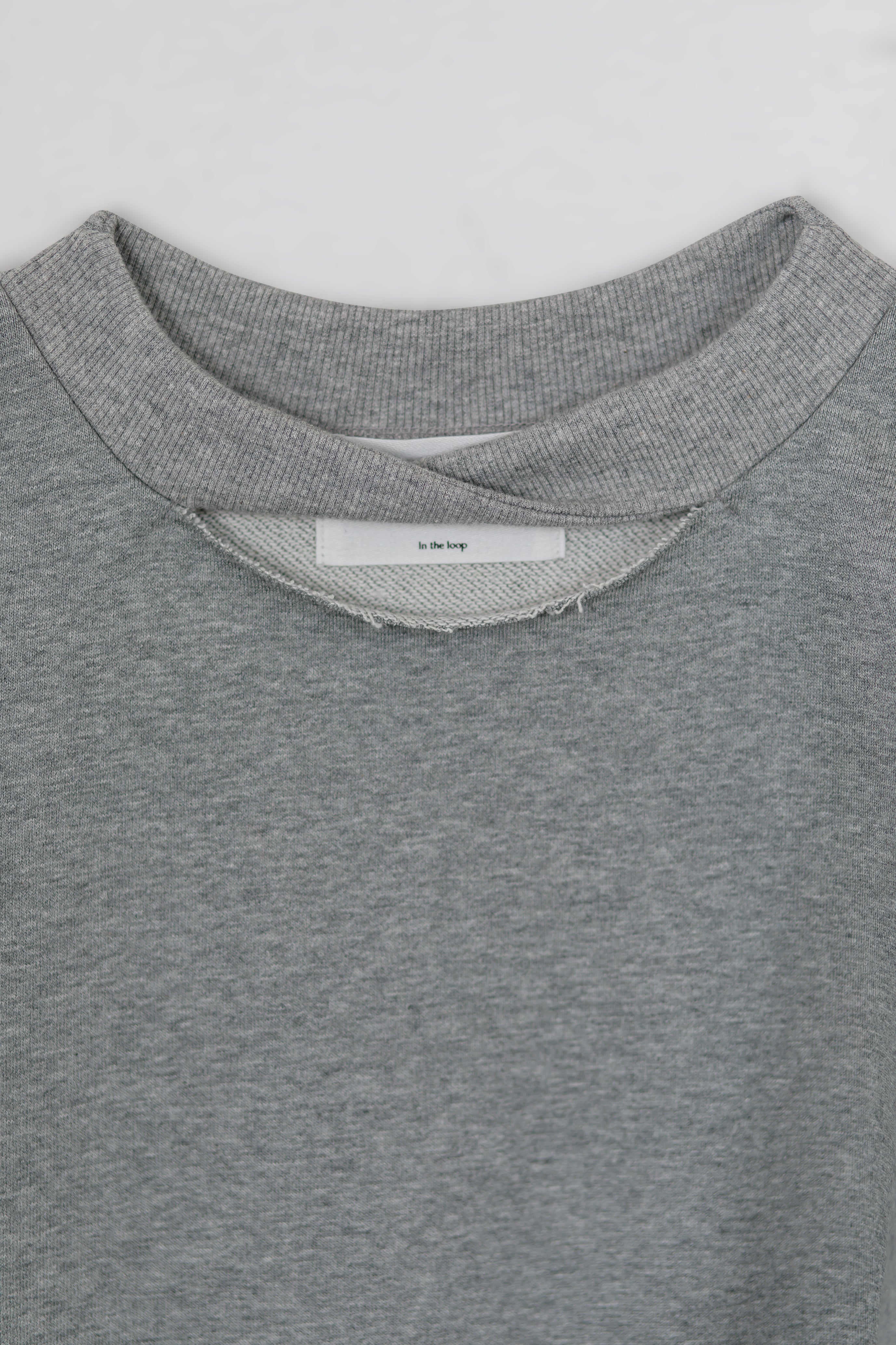 Unisex Cut Off Design Sweat