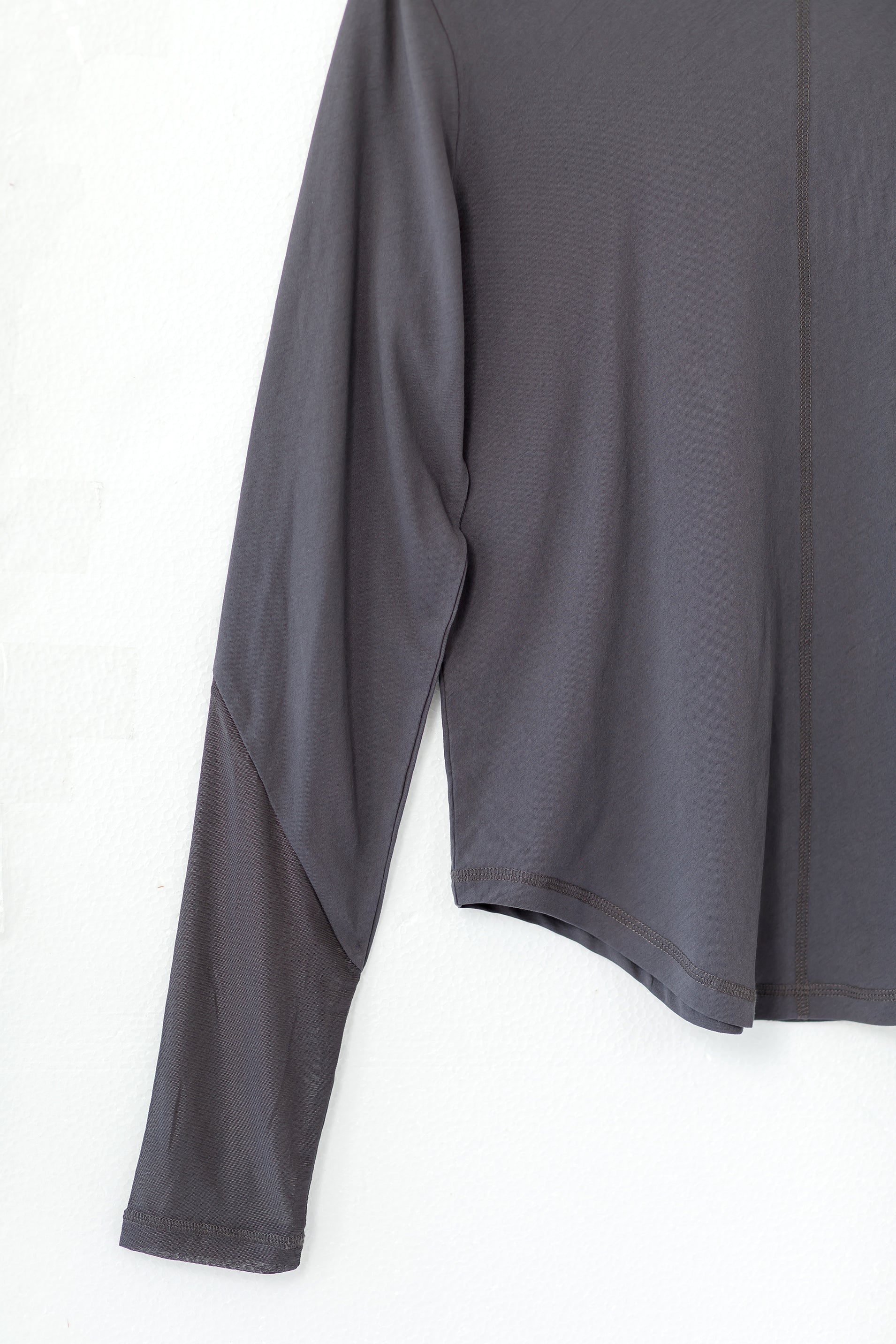 Sheer Sleeve Tight Tops