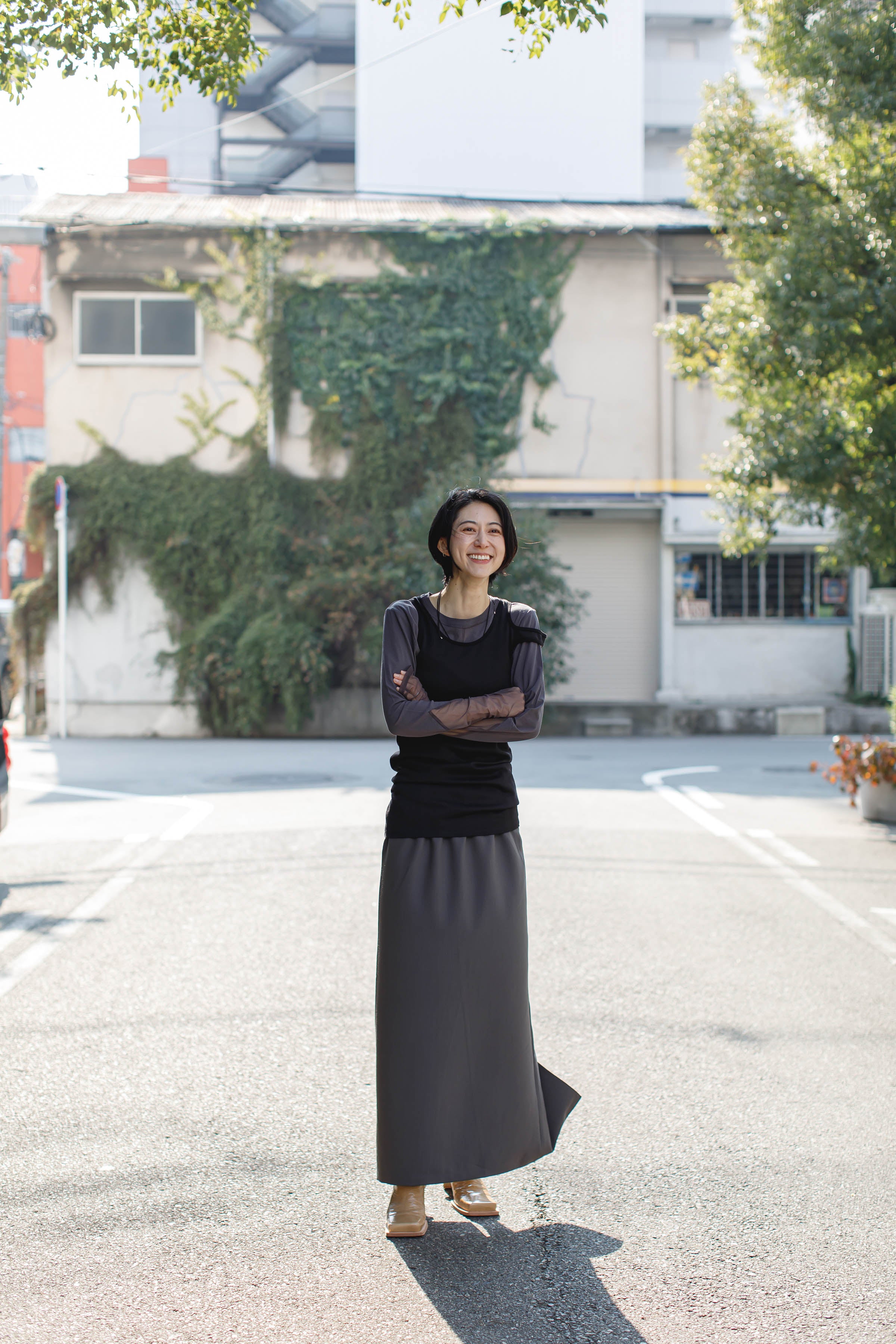 Asymmetry Skirt