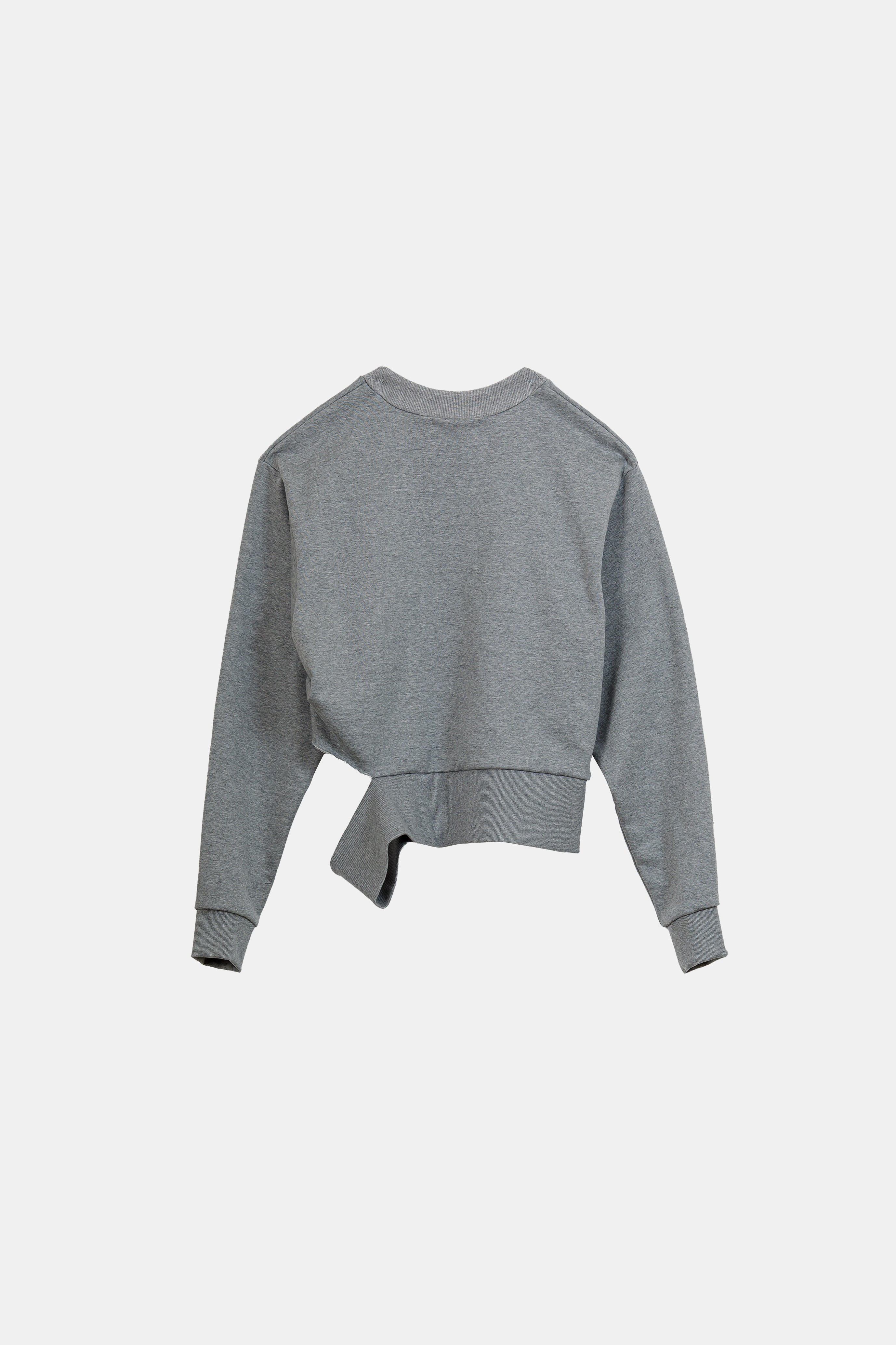 Unisex Cut Off Design Sweat