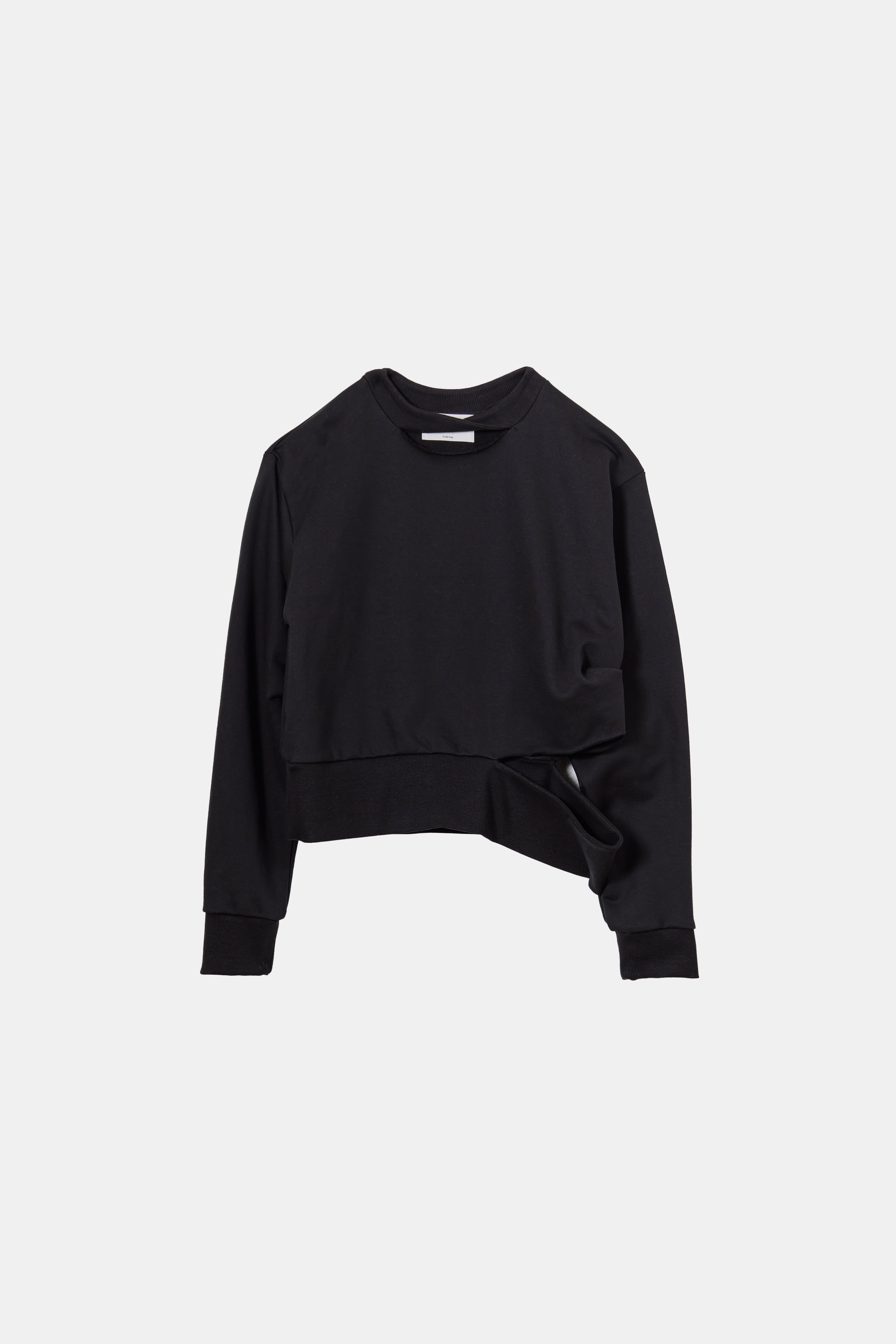 Unisex Cut Off Design Sweat