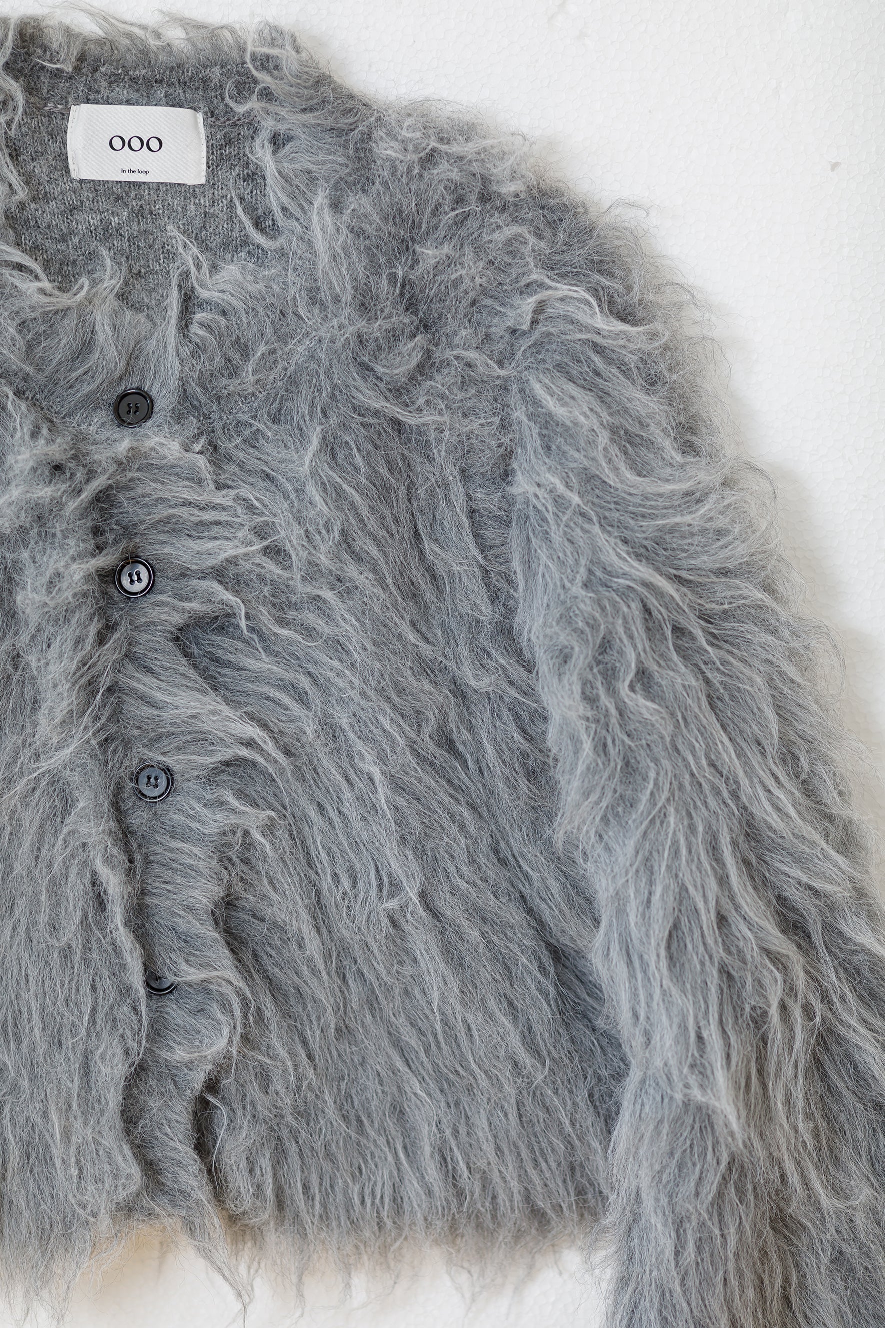 Multi Way Shaggy Cardigan