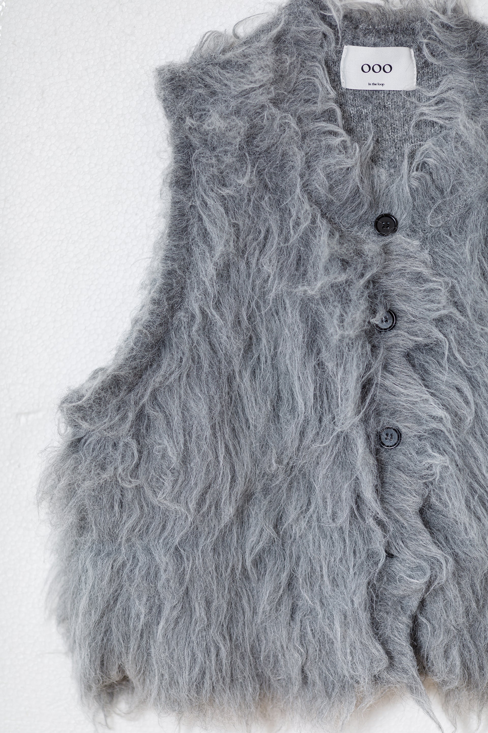 Multi Way Shaggy Cardigan