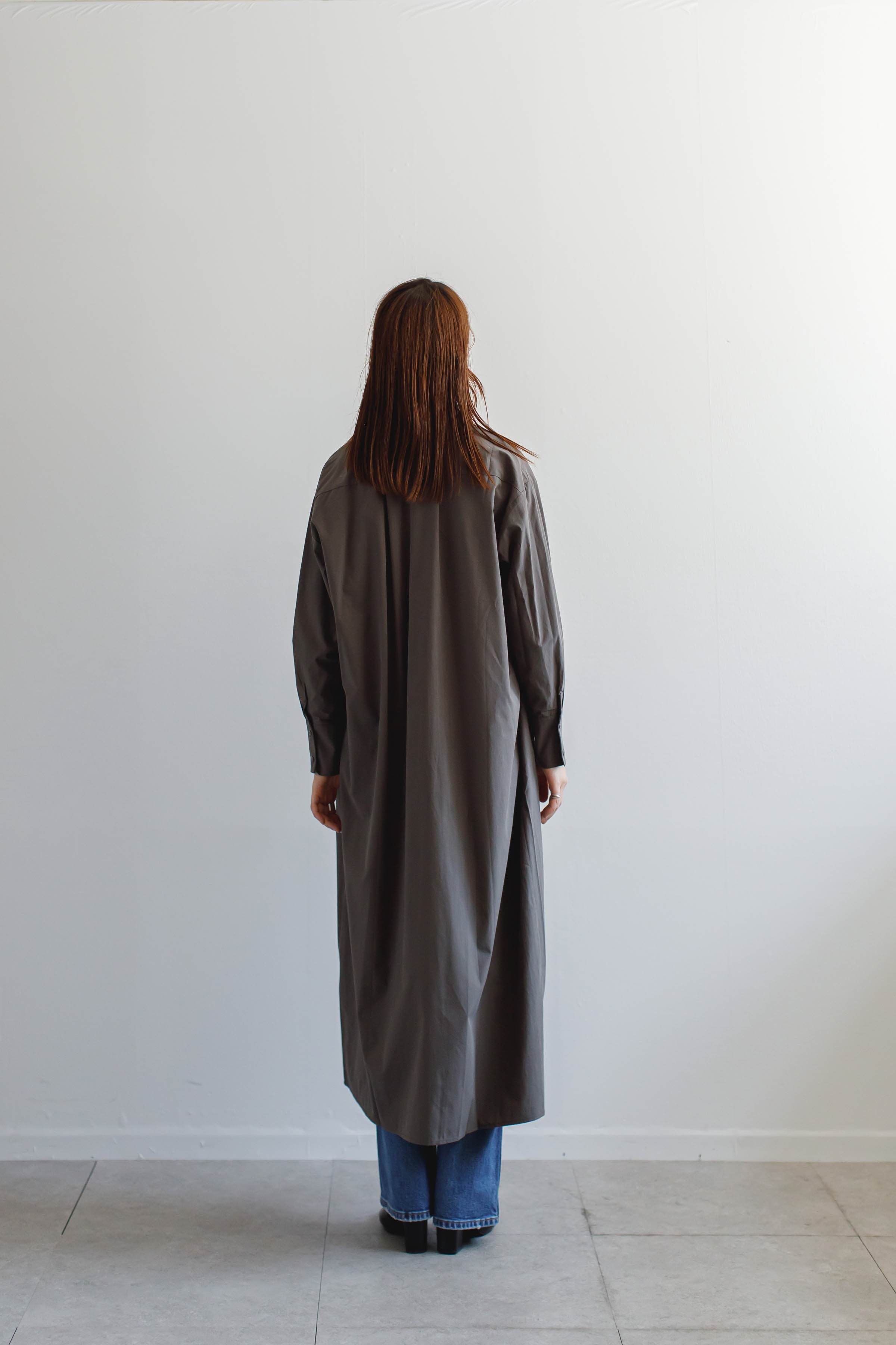 Zip-up shirt One Piece