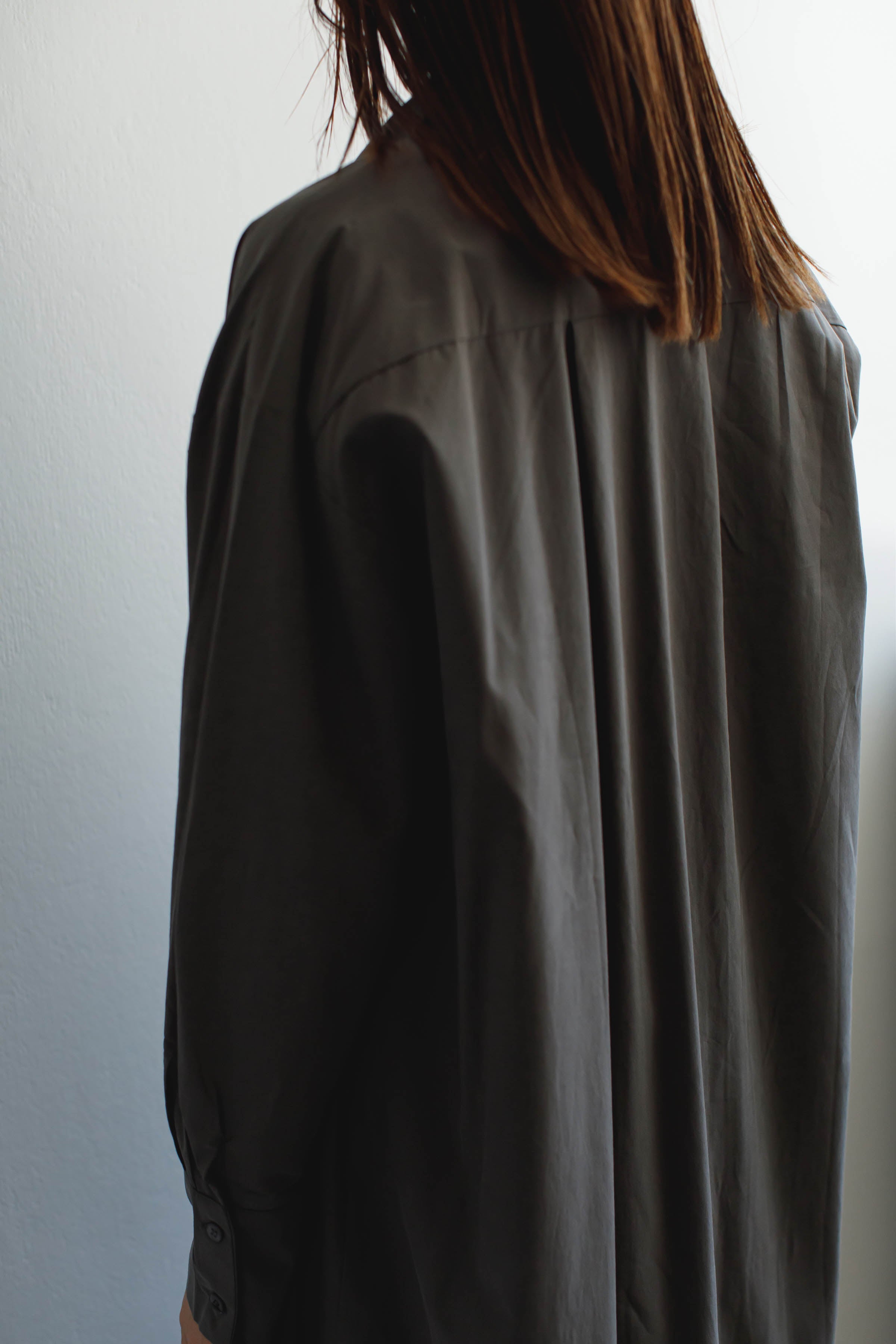 Zip-up shirt One Piece