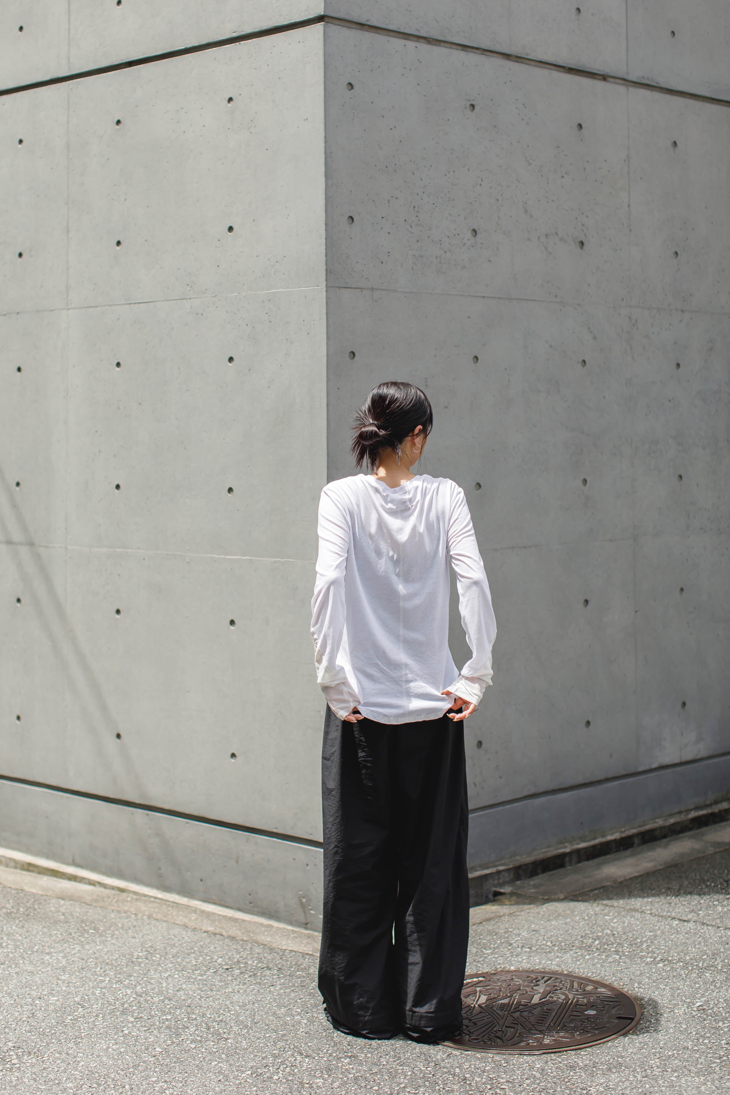 Sheer Sleeve Tight Tops