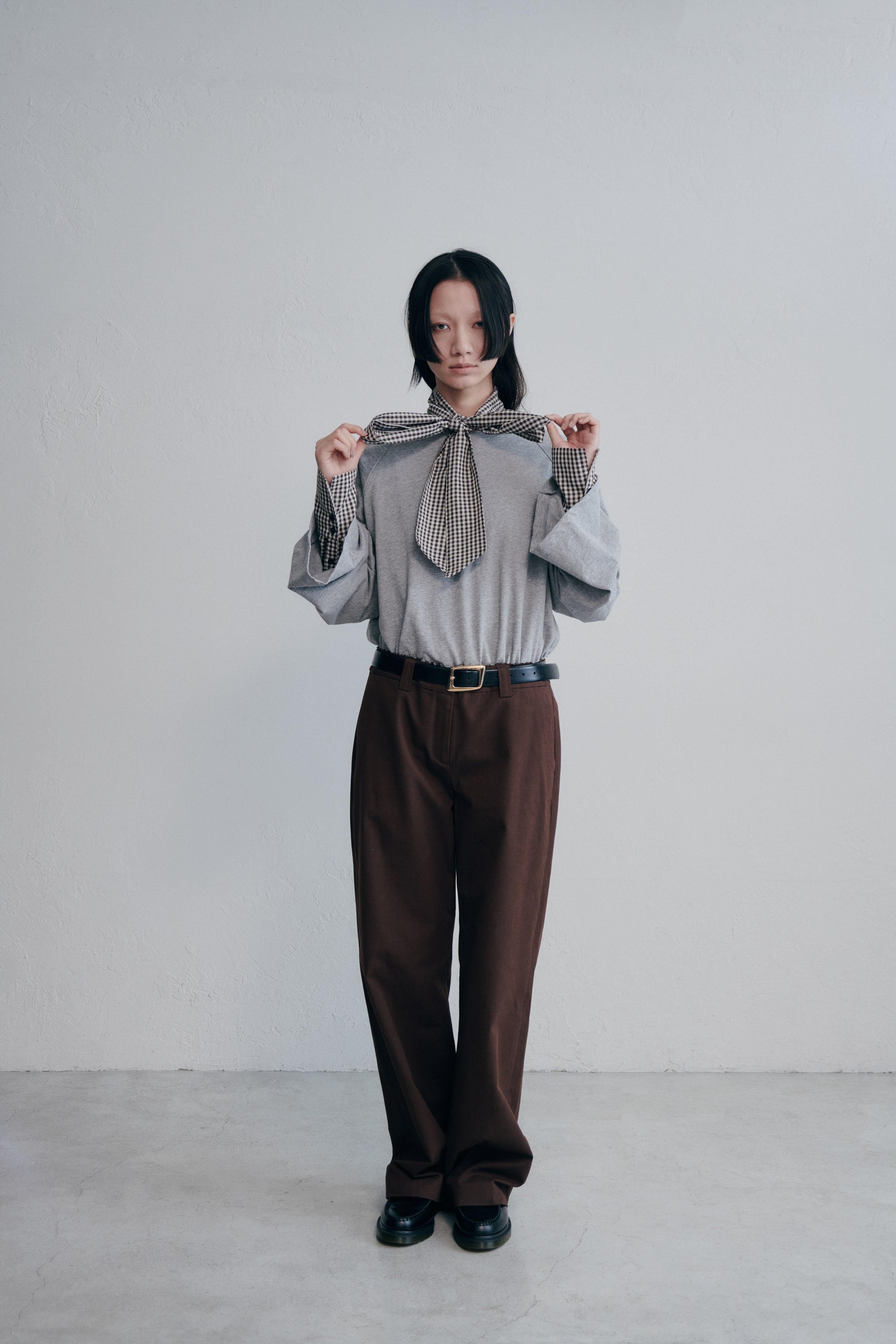 Ginghamcheck Bowtie BL