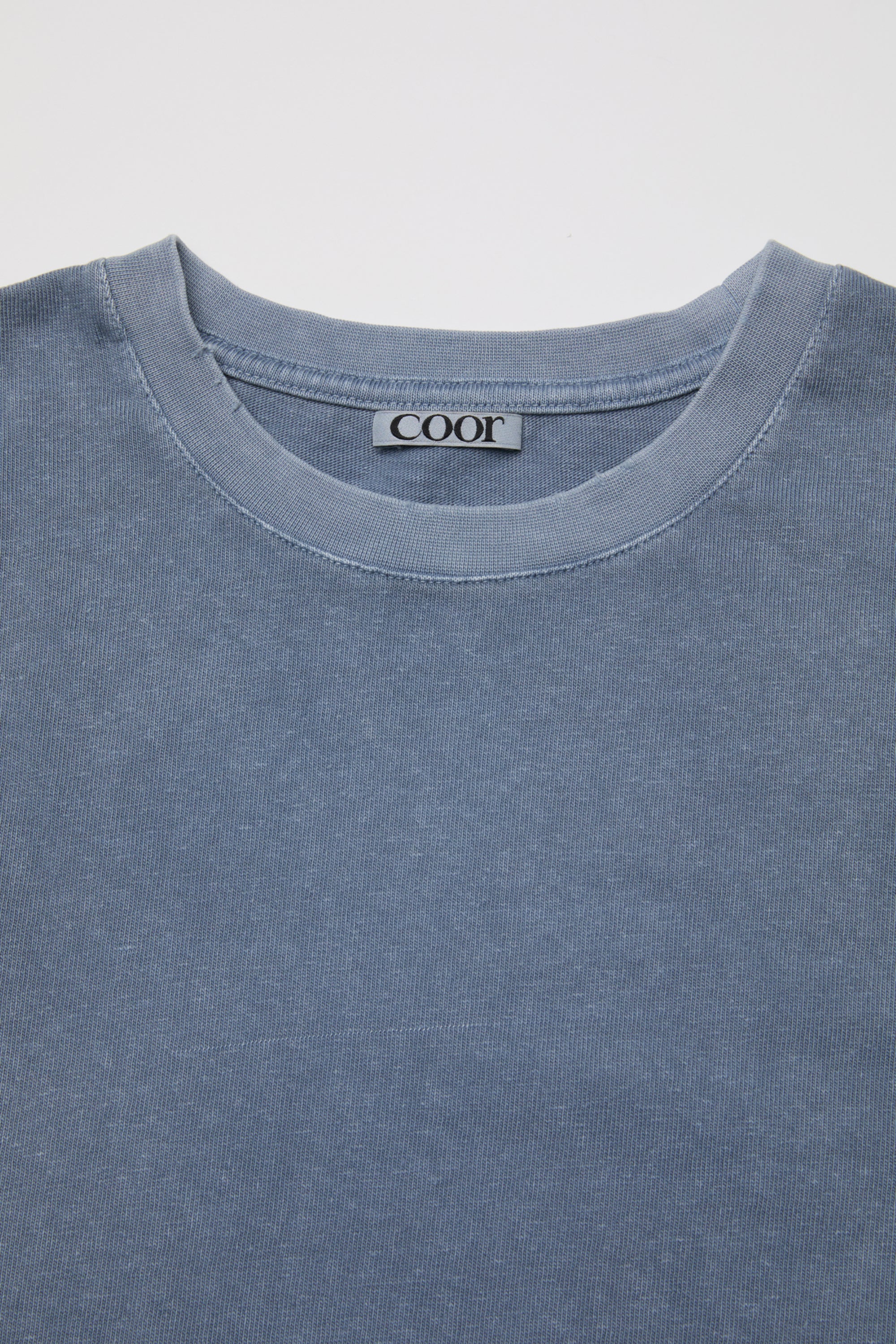 DAMAGED COLOR DYED CROP T-SHIRT