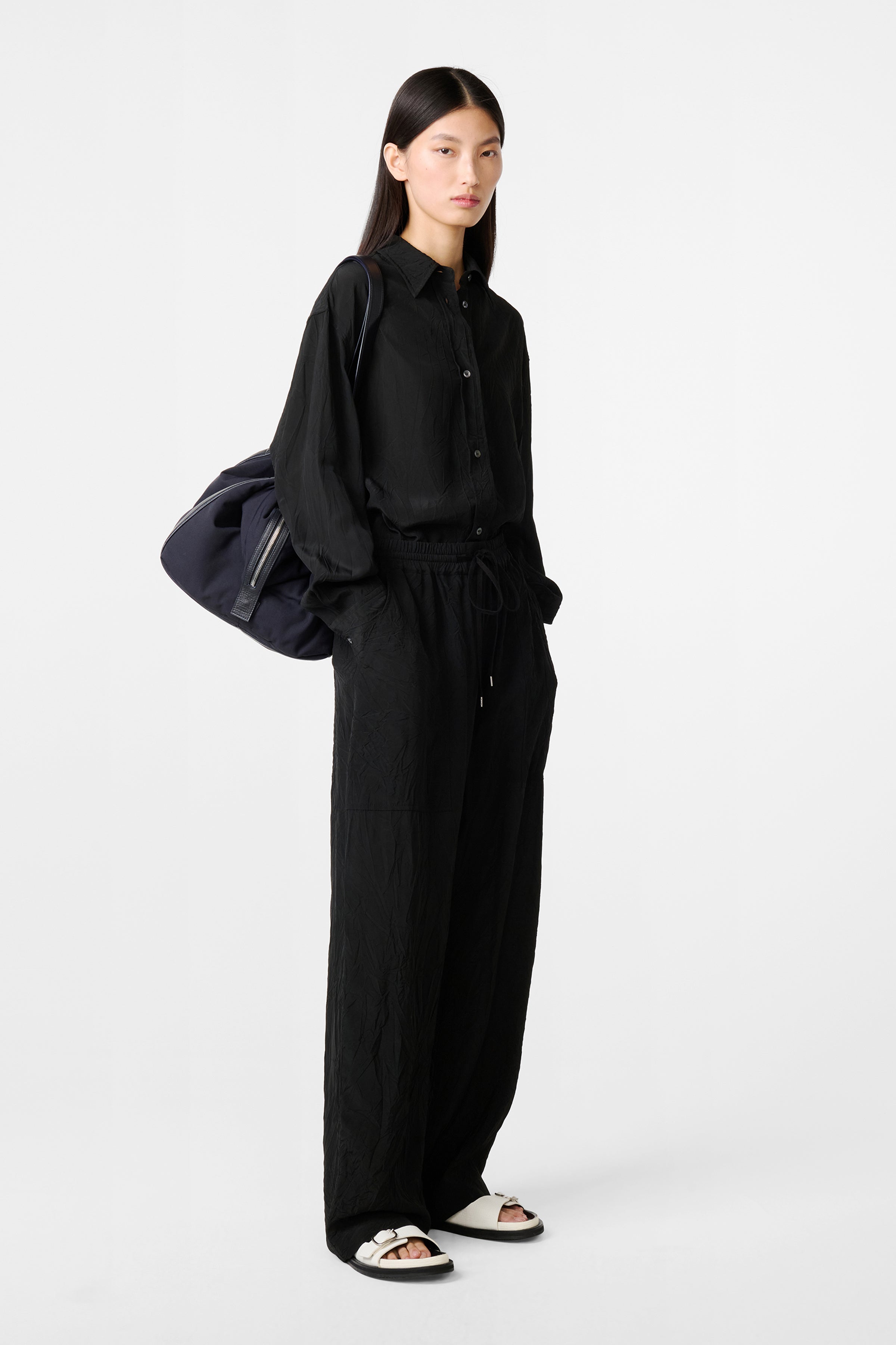 ELASTICATED WAIST PANT