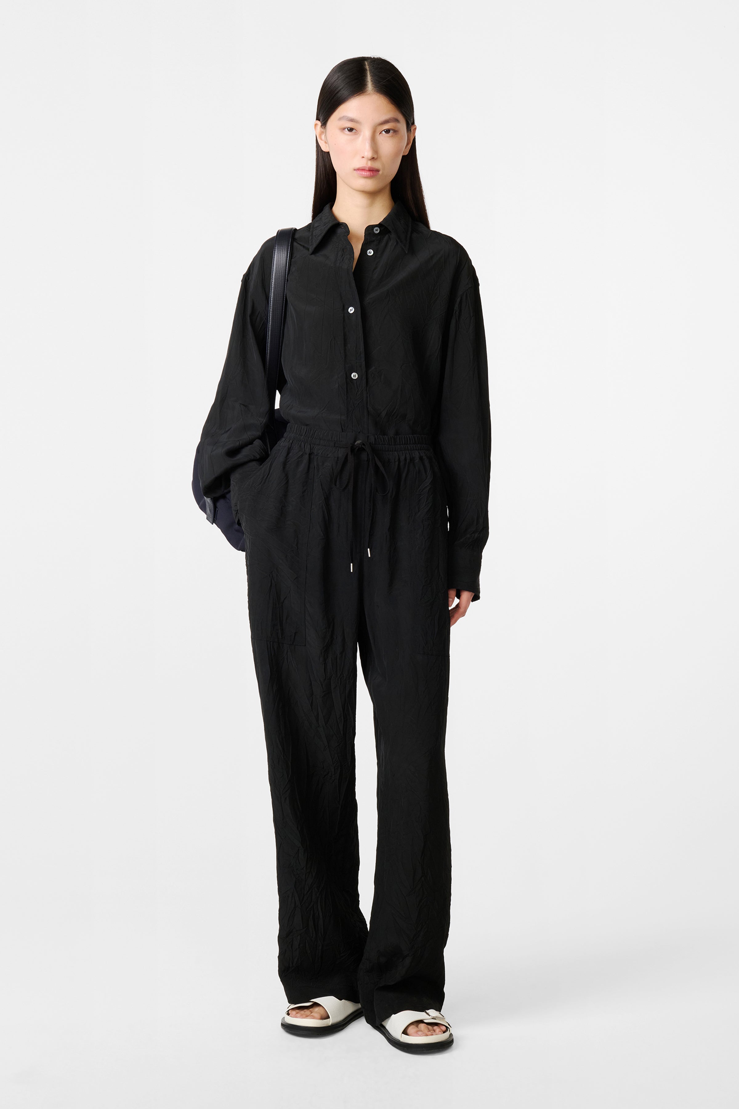ELASTICATED WAIST PANT