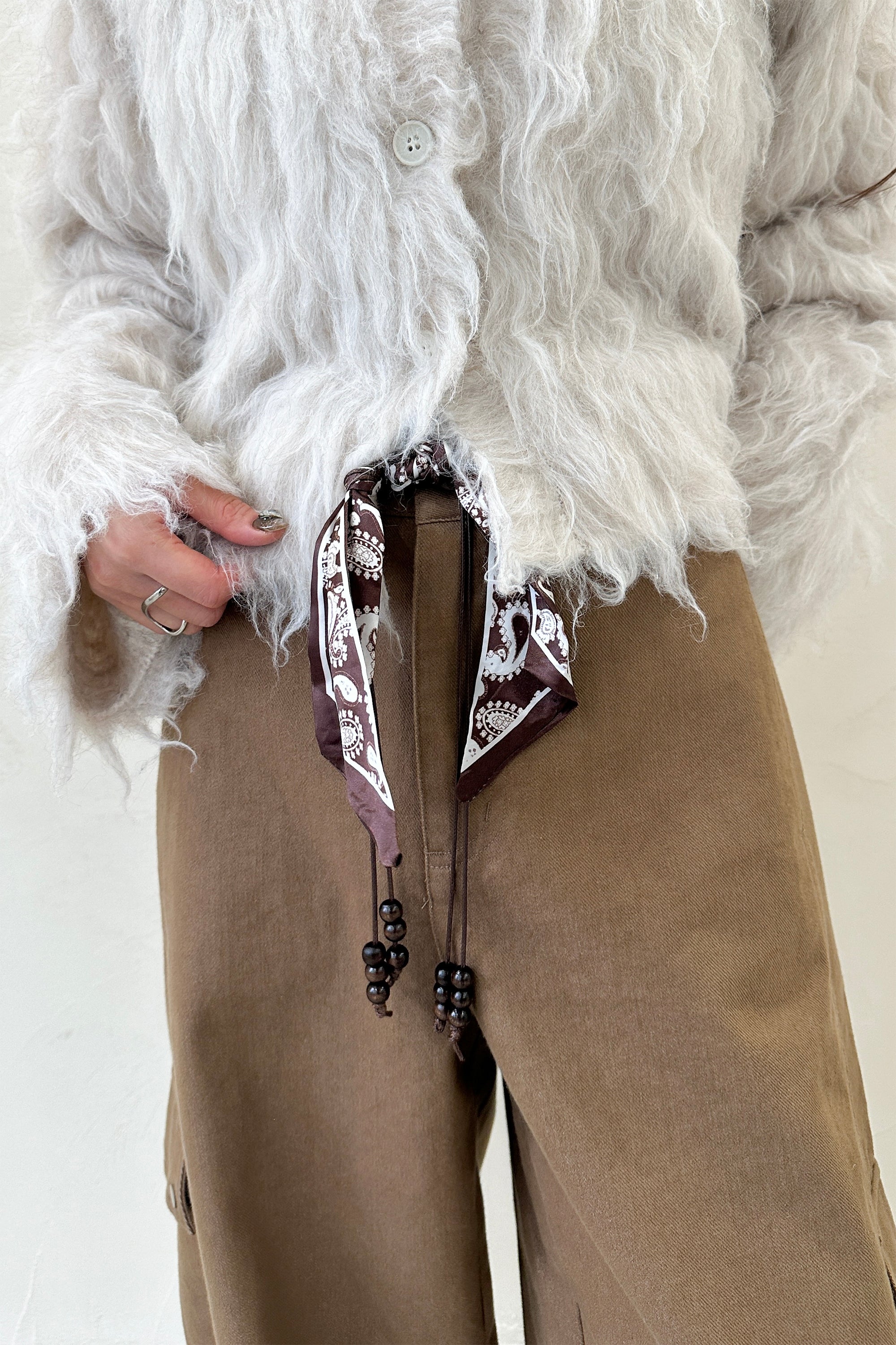 《IMPORT》 Belted Cargo Pants