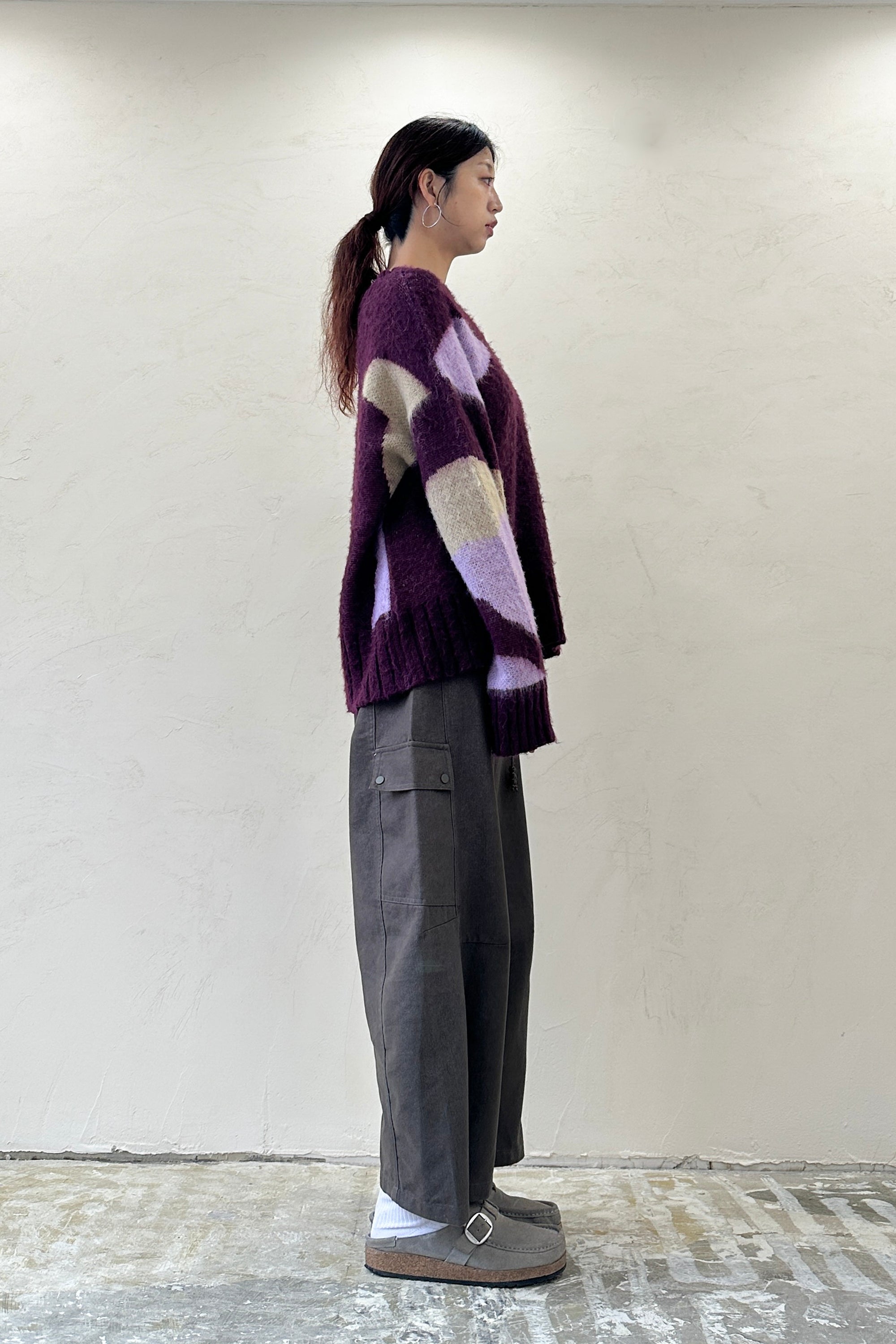 《IMPORT》 Belted Cargo Pants