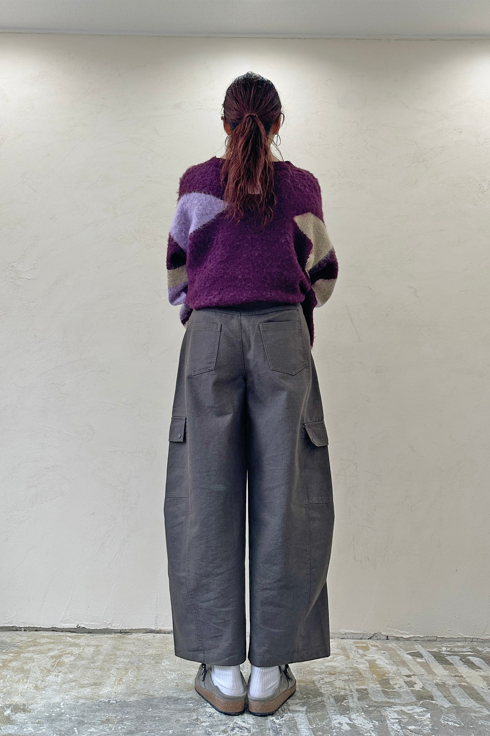 《IMPORT》 Belted Cargo Pants