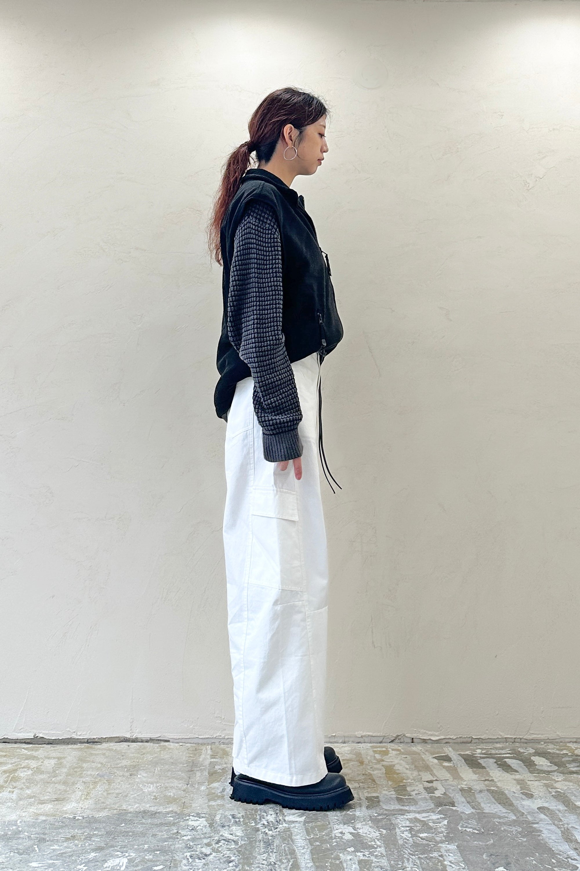 《IMPORT》 Belted Cargo Pants