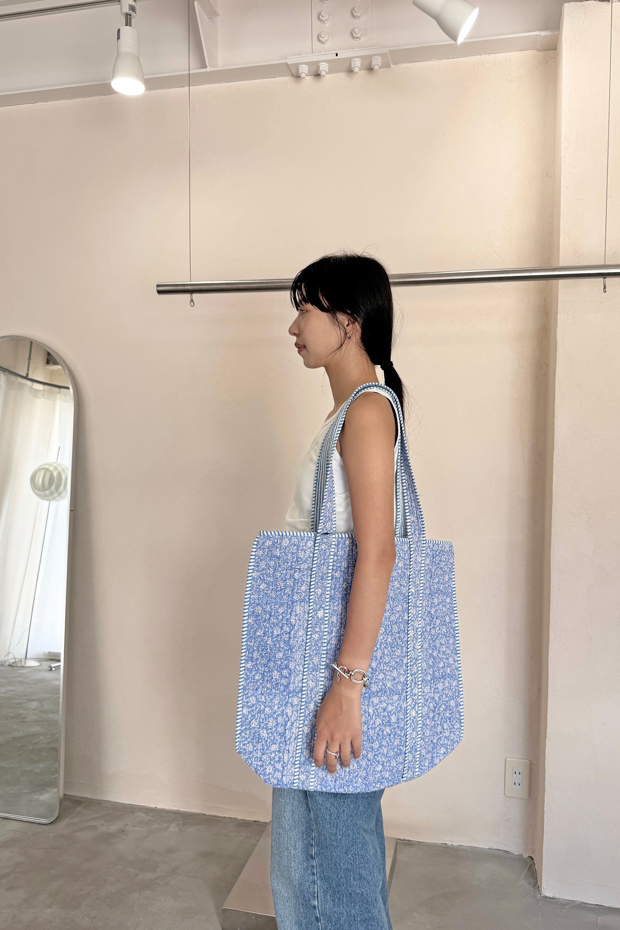 Quilted Tote Bag