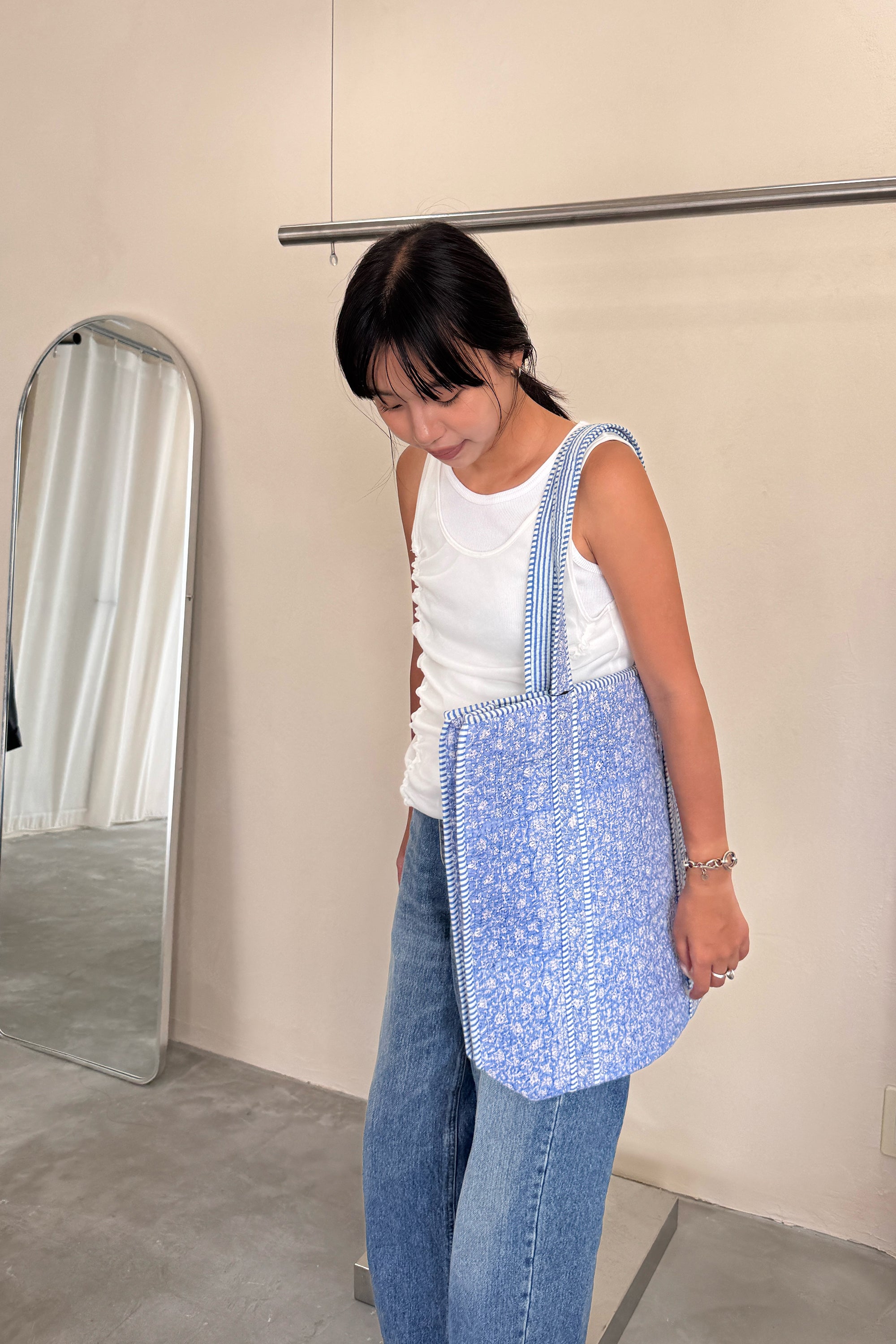 Quilted Tote Bag