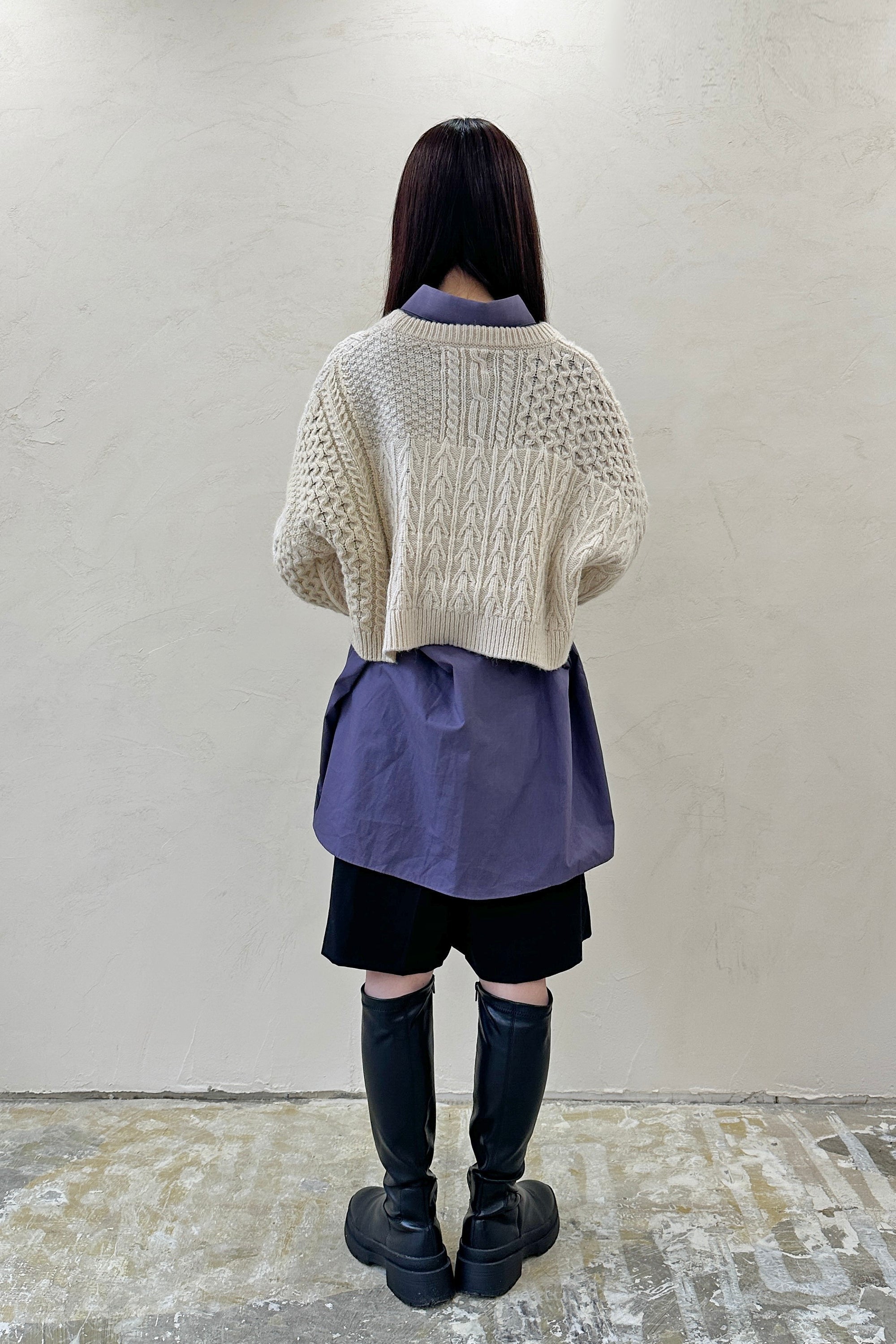 Switched Cable Knit