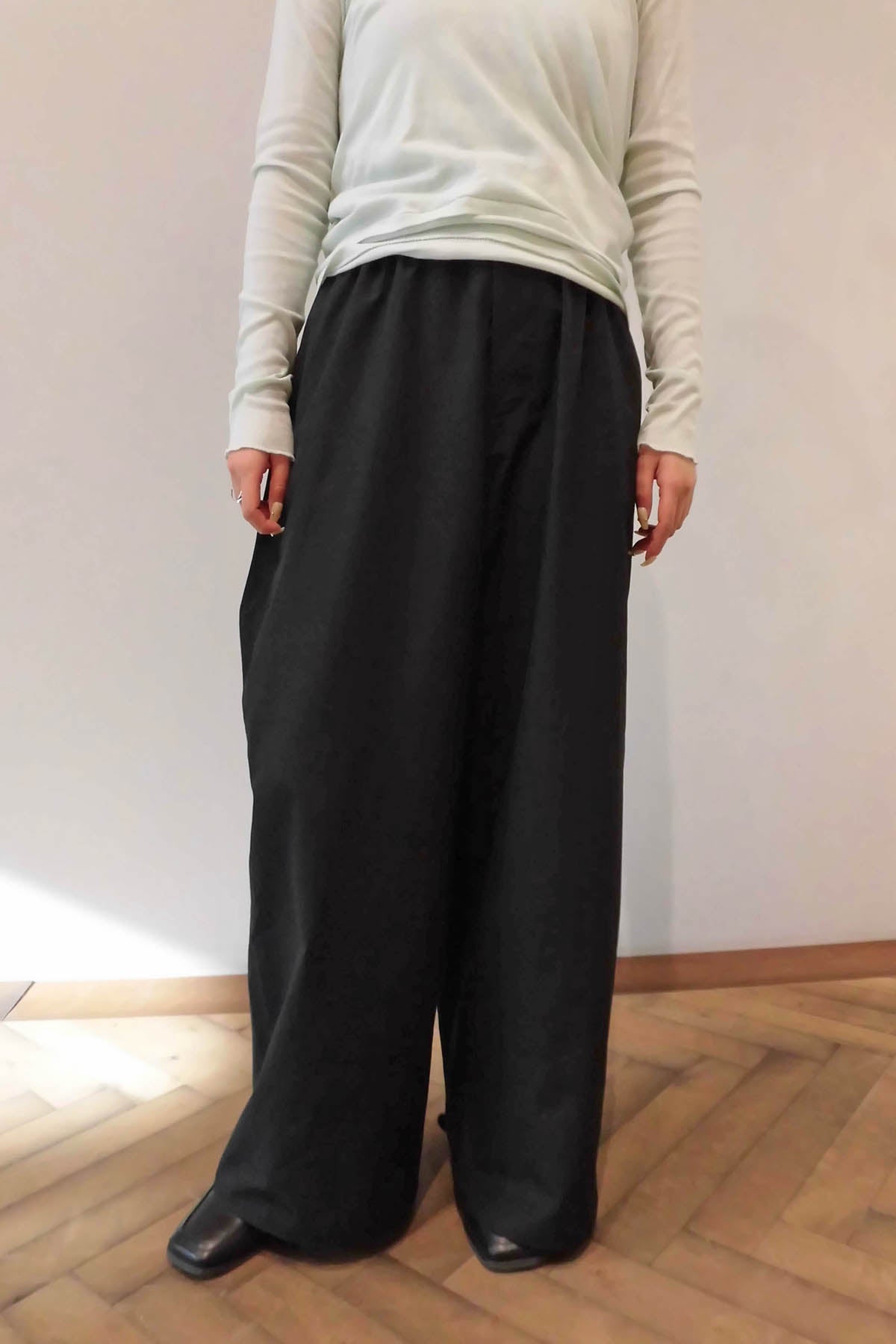 Belt Hem 2WAY Pants