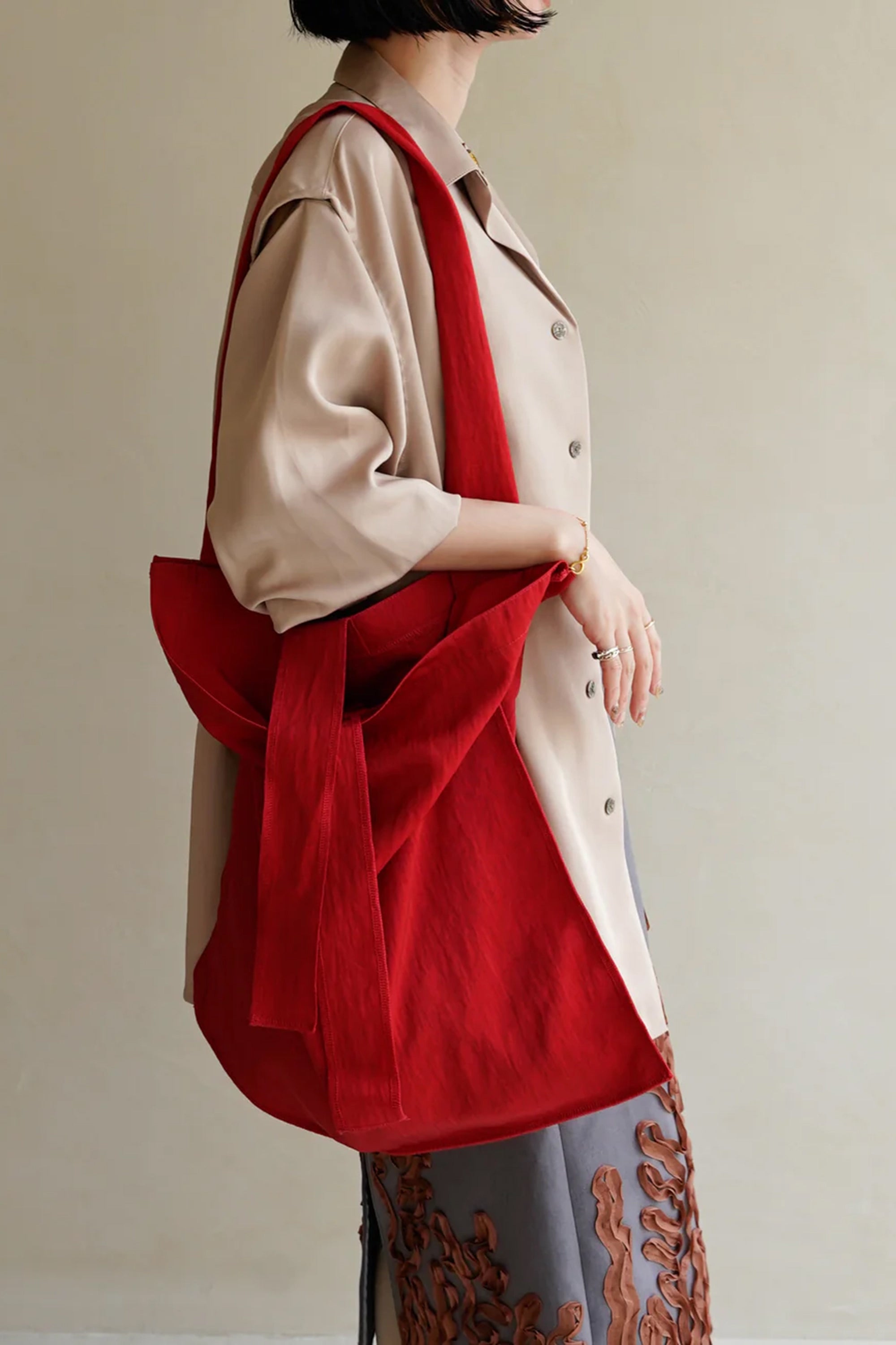 MARY INSIDE OUT TOTE - L / CERATO BRIGHT