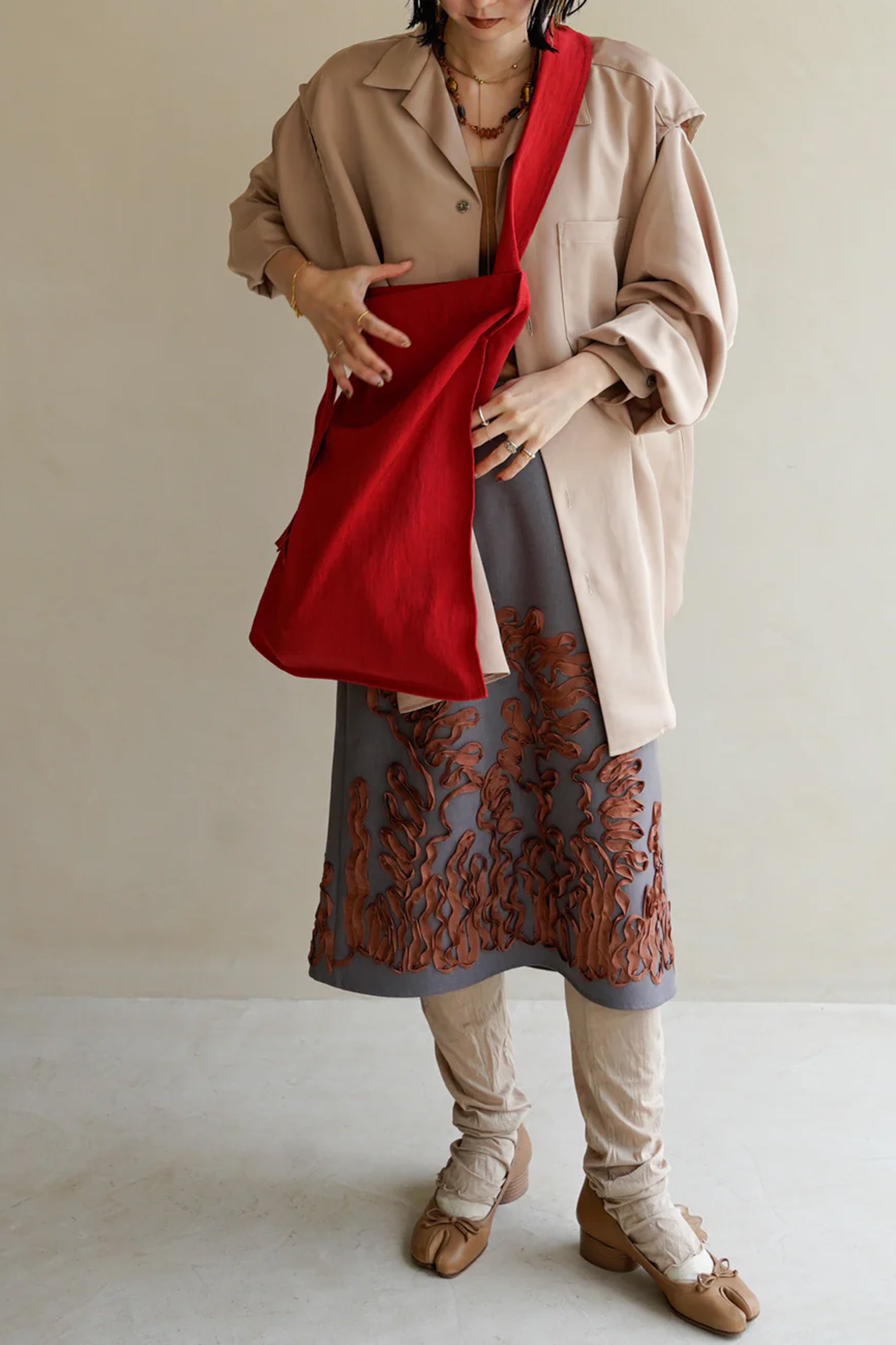 MARY INSIDE OUT TOTE - L / CERATO BRIGHT