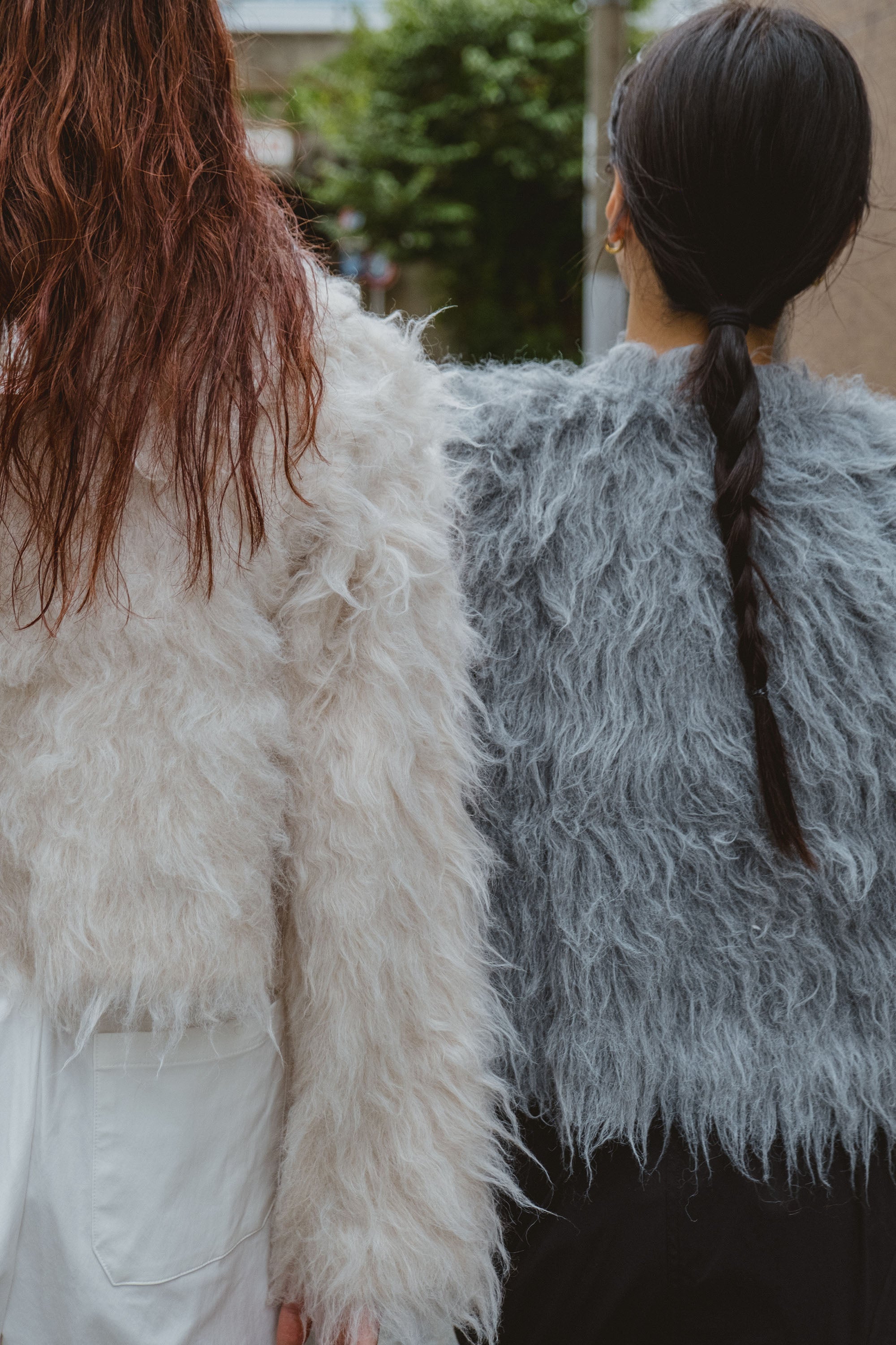 Multi Way Shaggy Cardigan