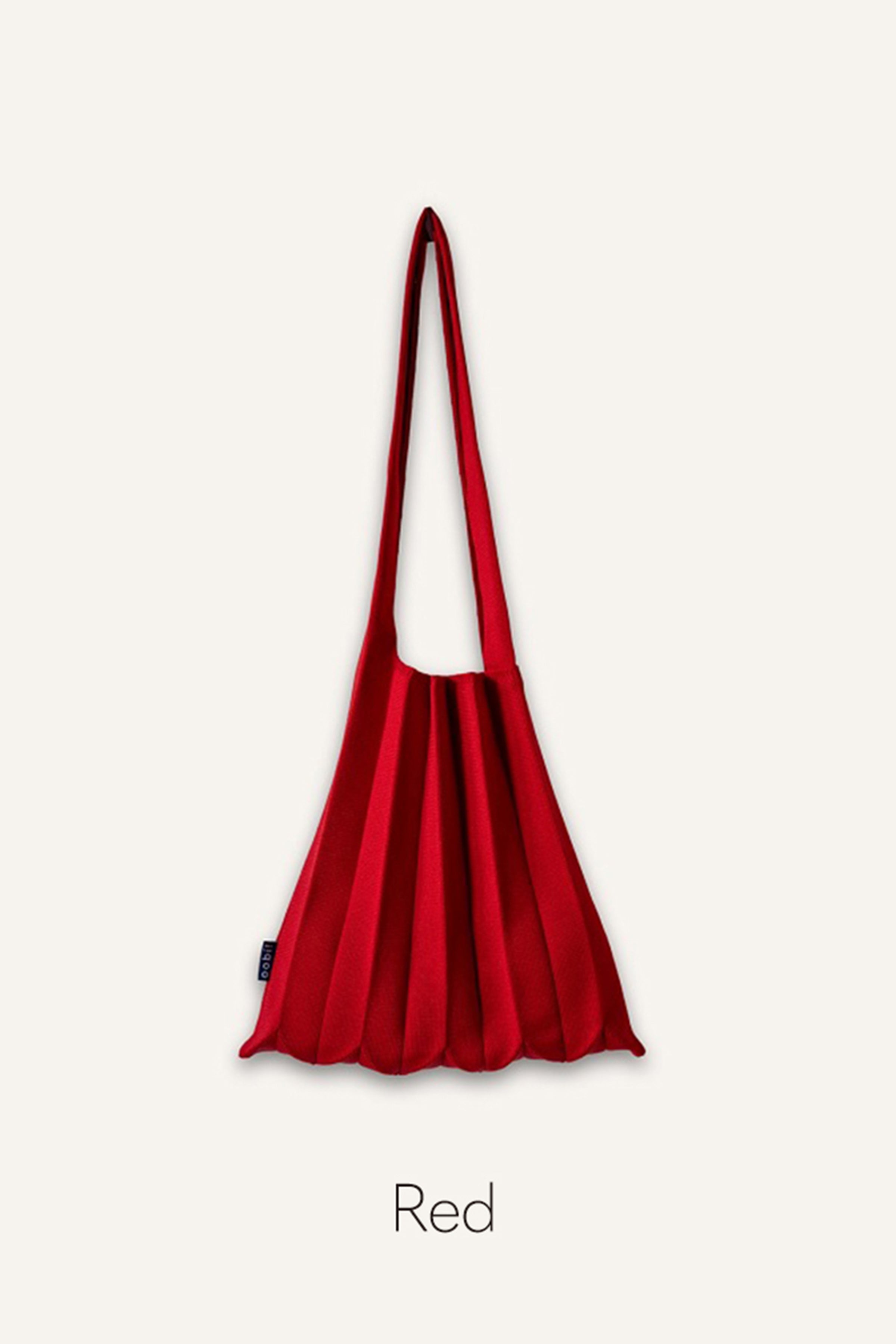 〔oobi!〕 Pleats Knit Bag / Middle