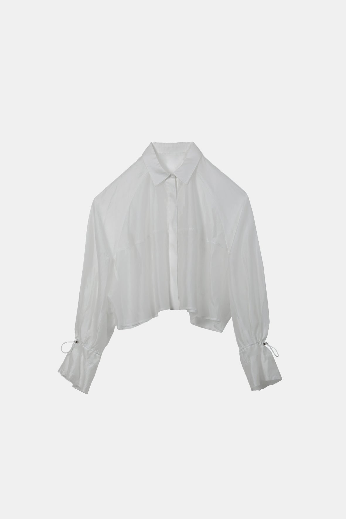 《残り僅か》Sheer Drawsting Shirts