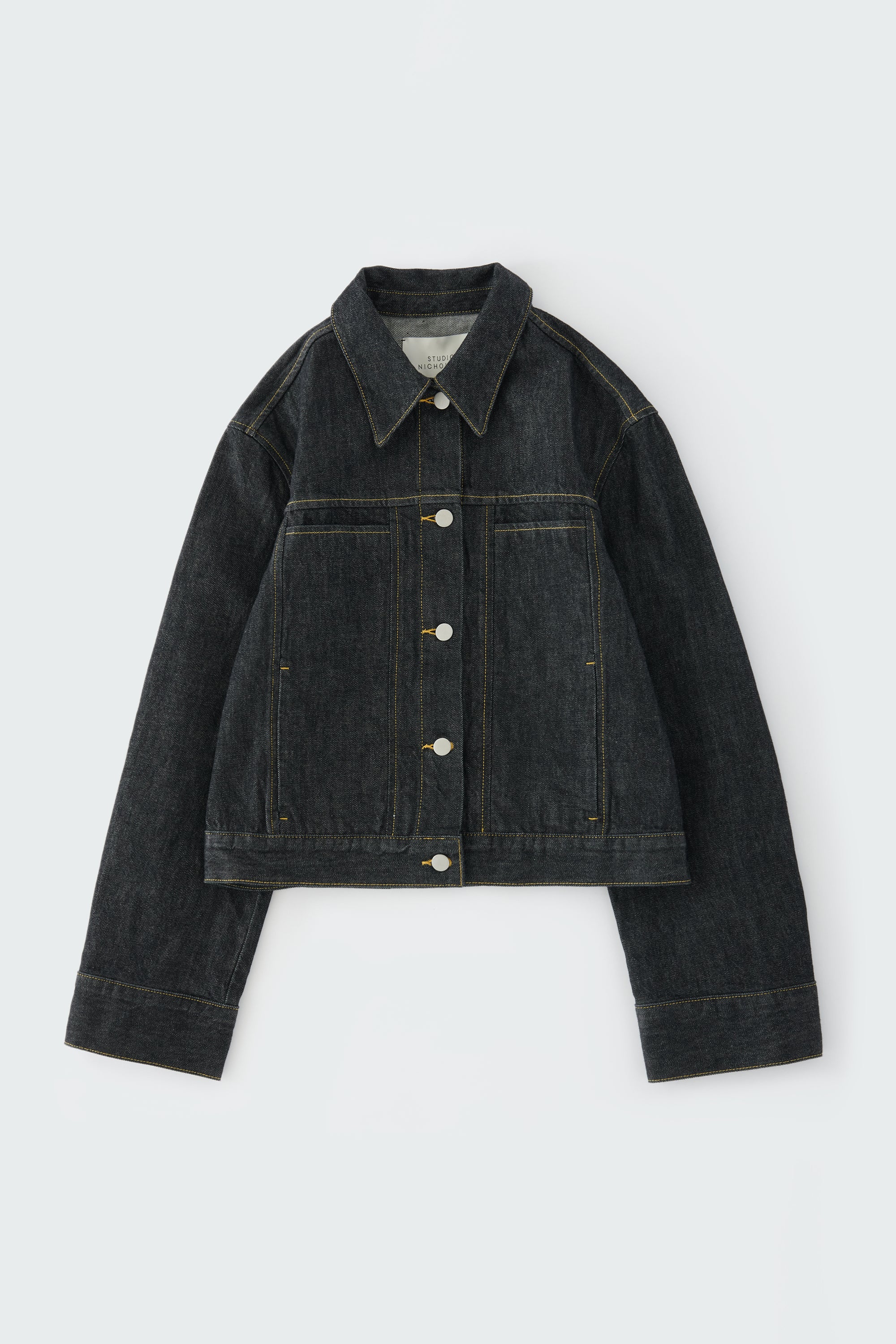 TAHOE ITALIAN DENIM JACKET IN BLACK