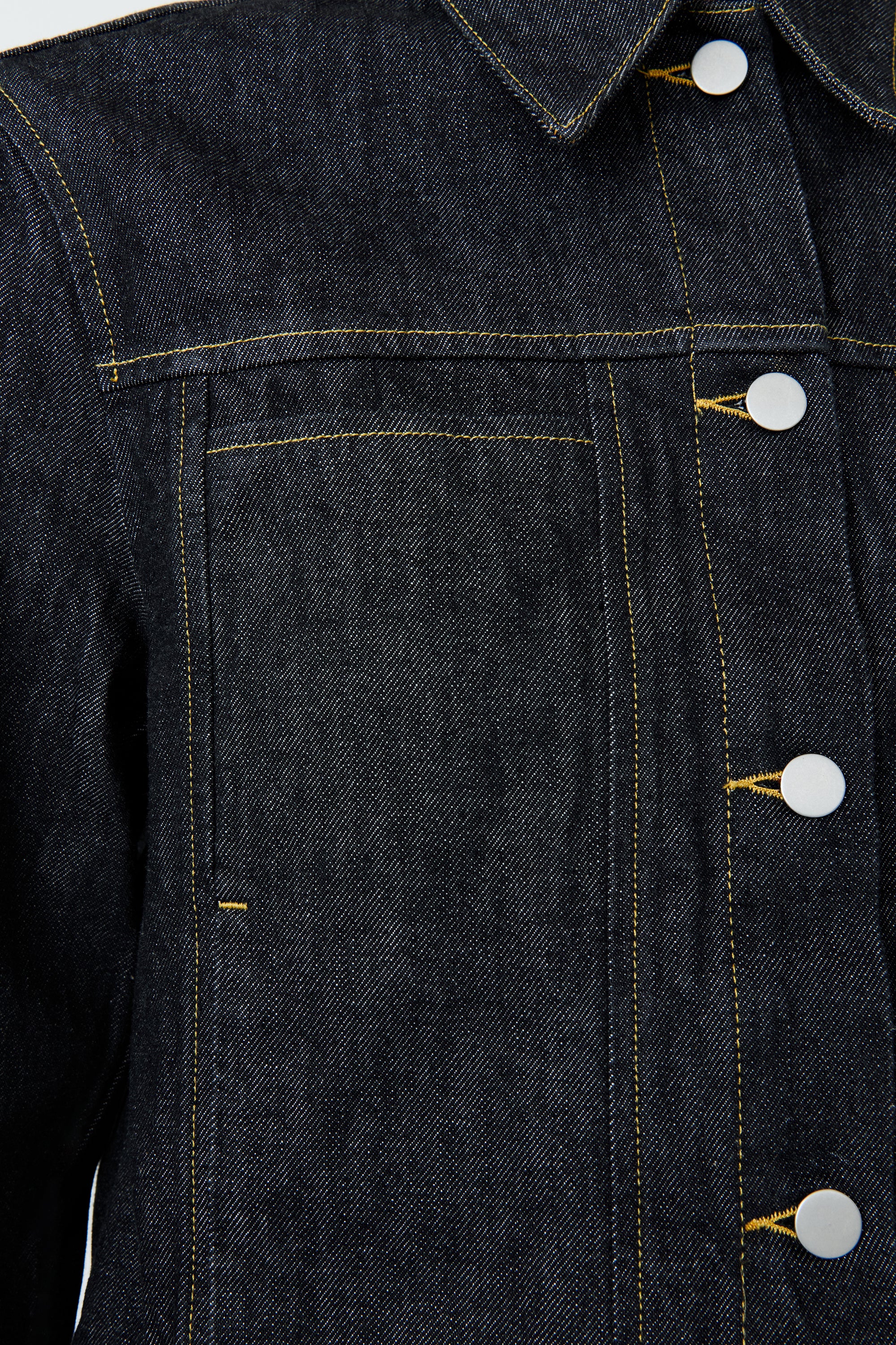 TAHOE ITALIAN DENIM JACKET IN BLACK