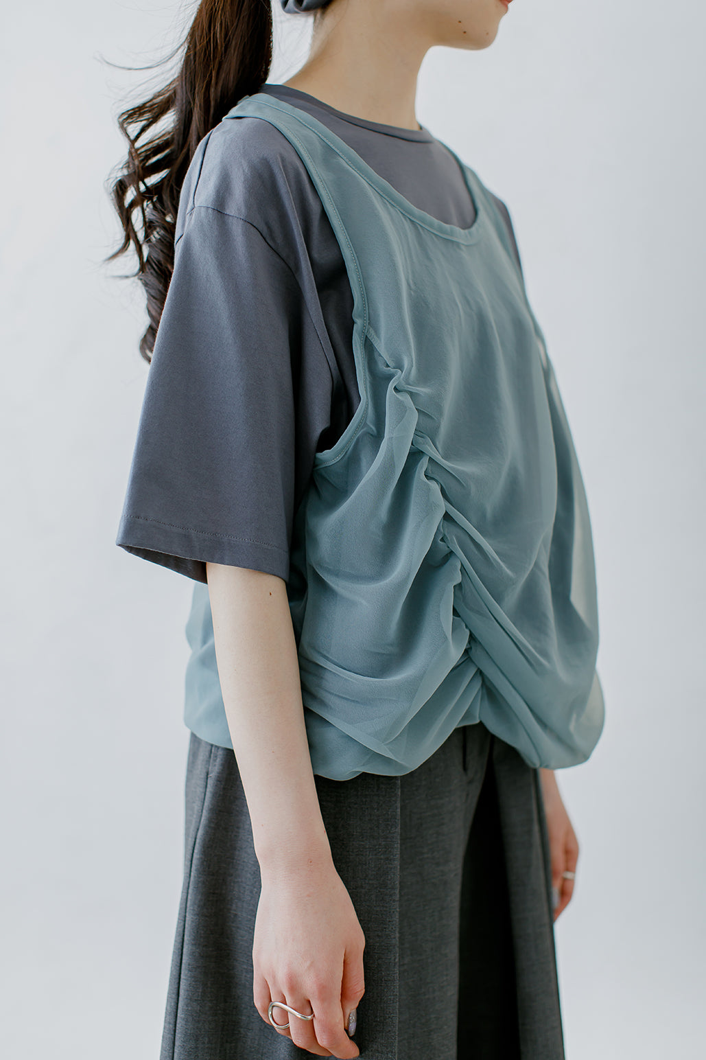 Tulle Layered Tee