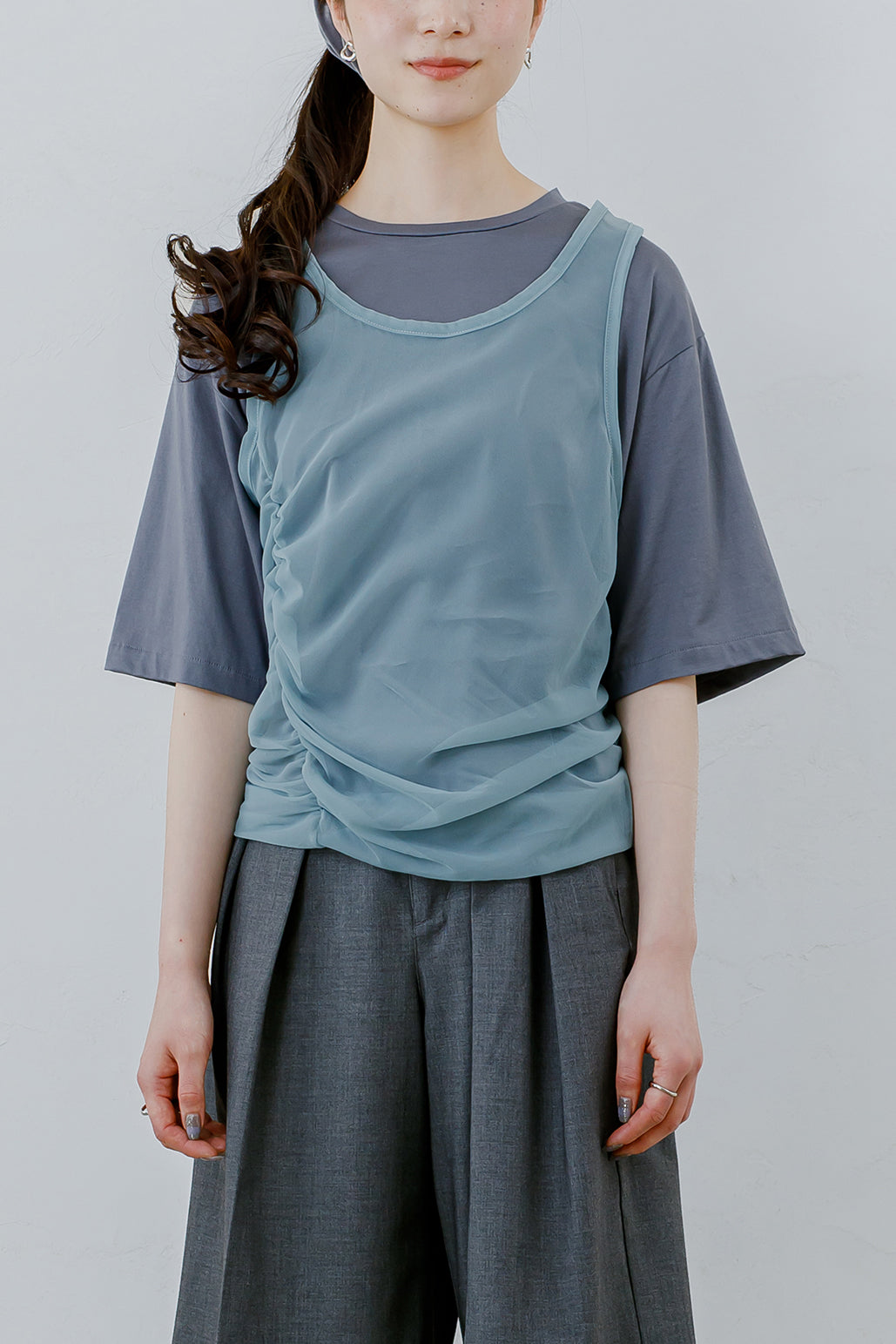 Tulle Layered Tee