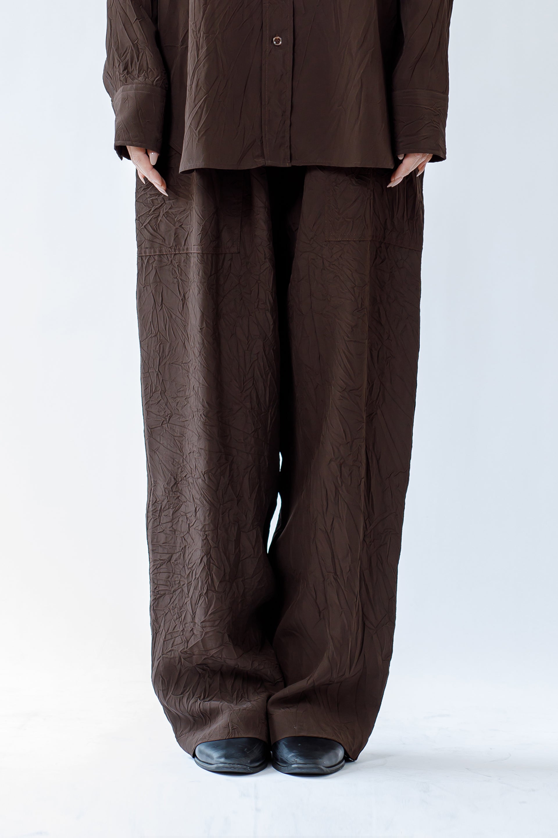 ELASTICATED WAIST PANT