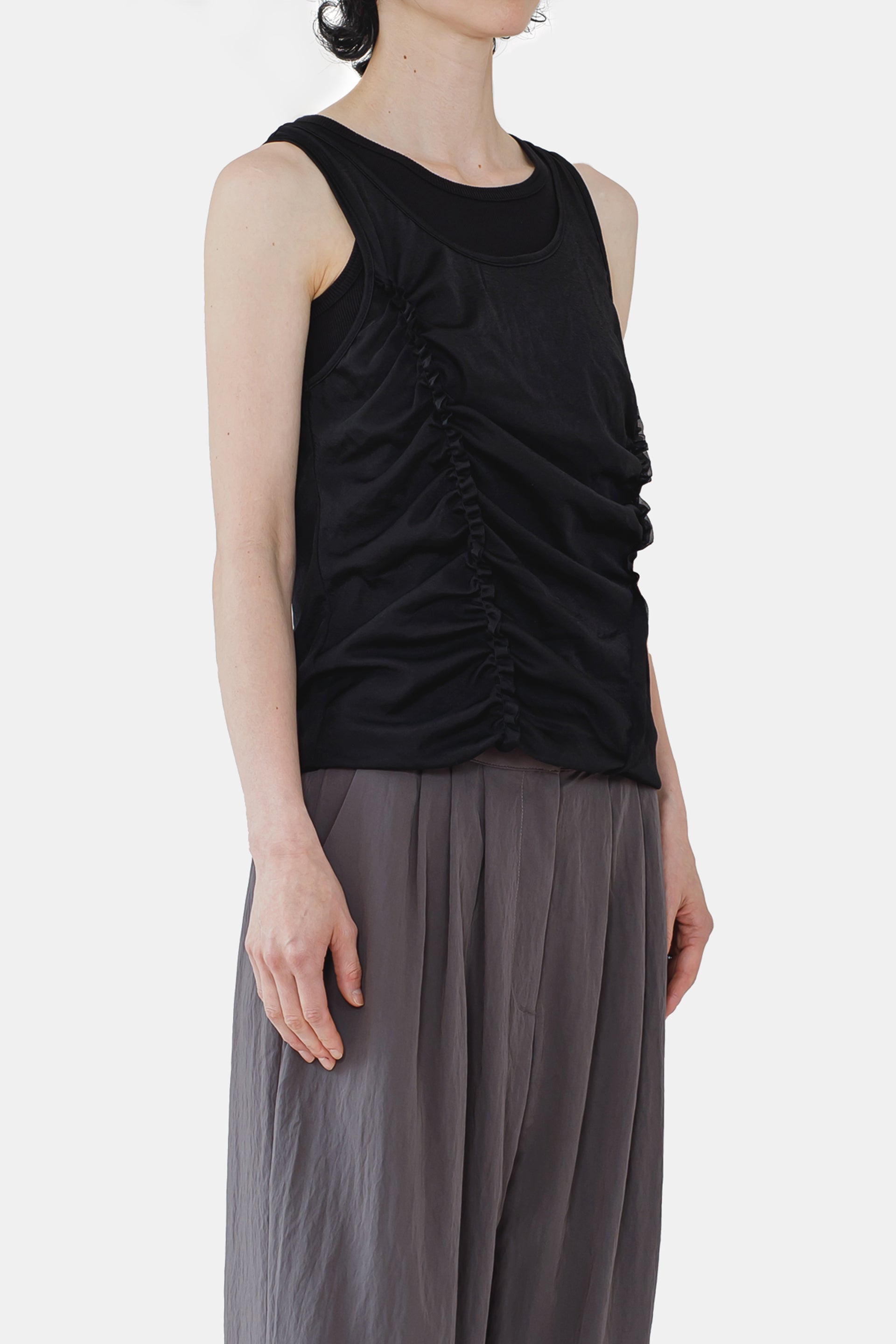 Gather Layered Tank Top