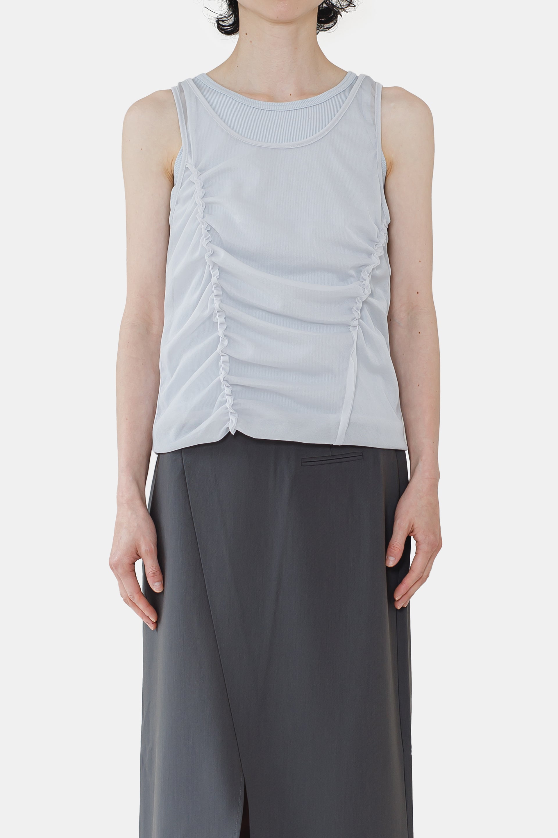 Gather Layered Tank Top