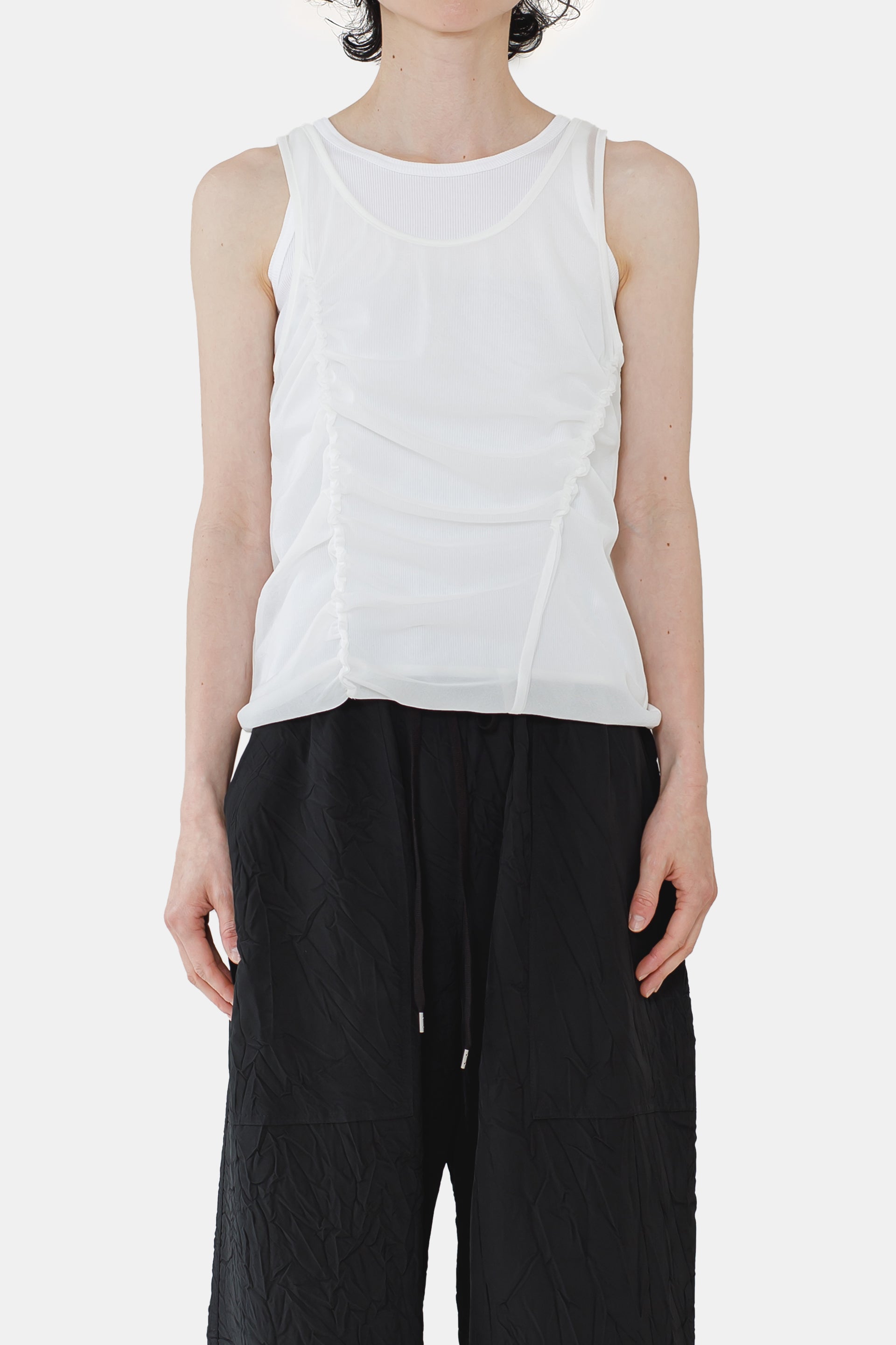 Gather Layered Tank Top
