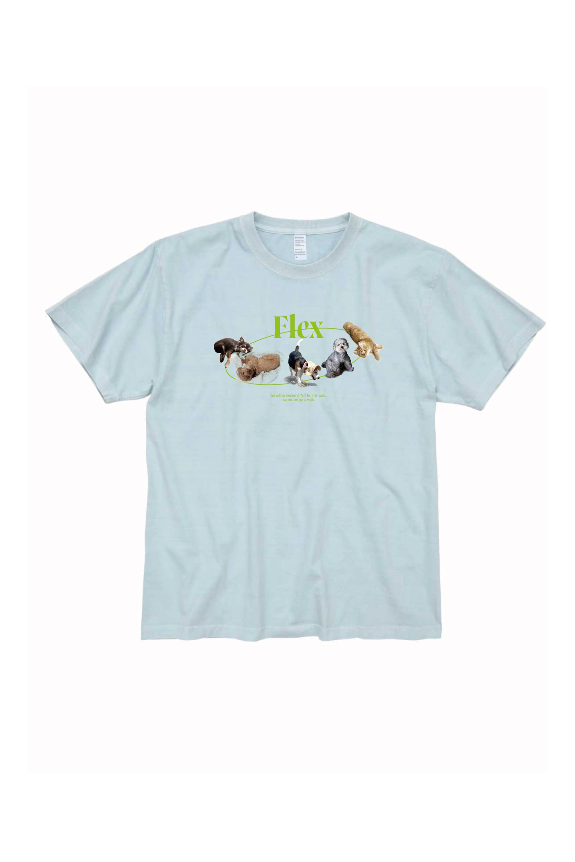 Animal T Shirts "red / light blue"