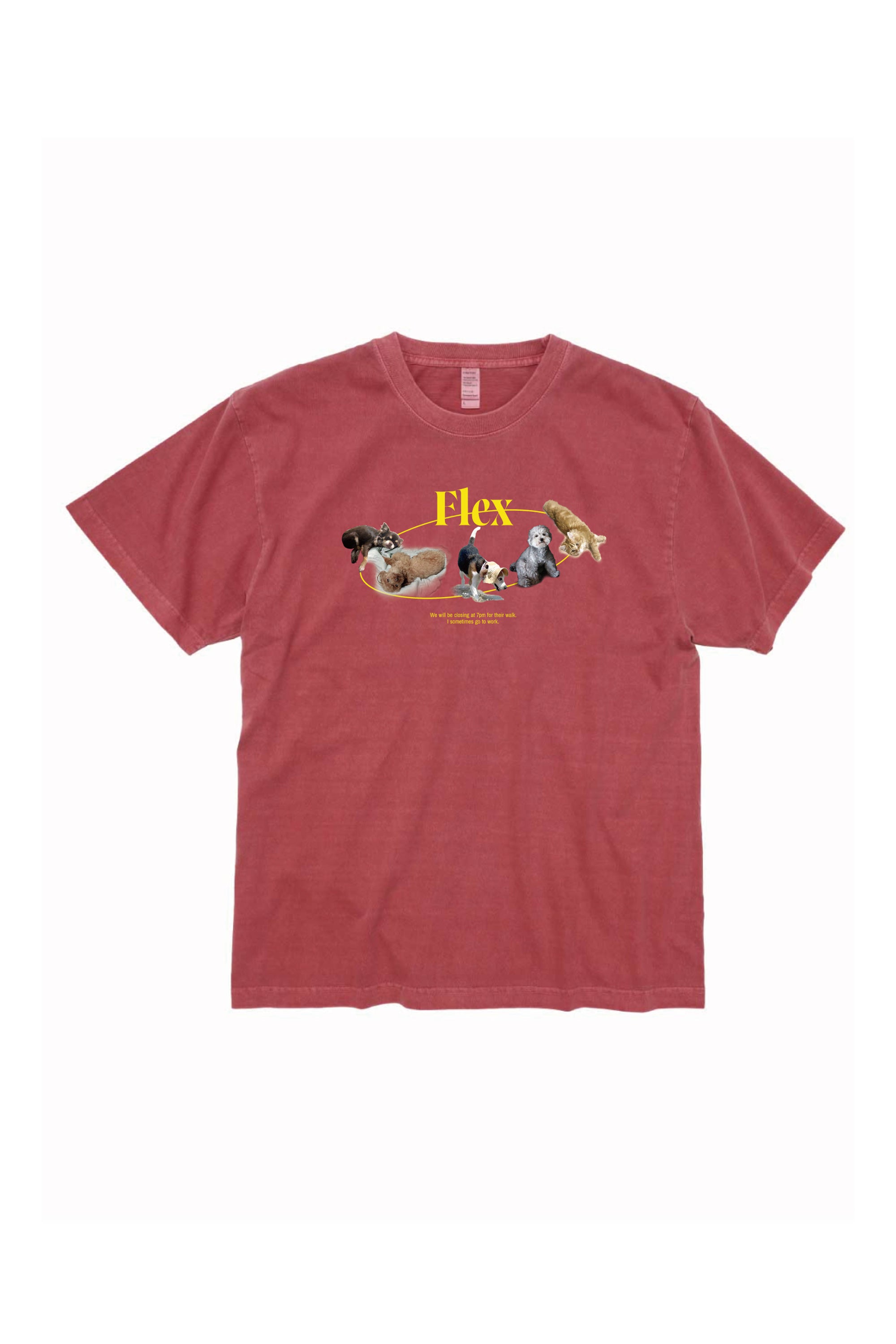 Animal T Shirts "red / light blue"