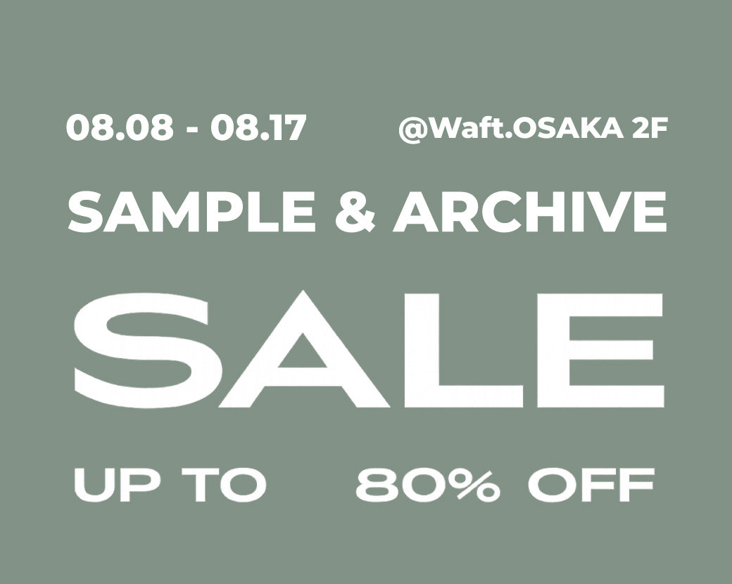 《MAX80%OFF | SAMPLE & ARCHIVE SALE》