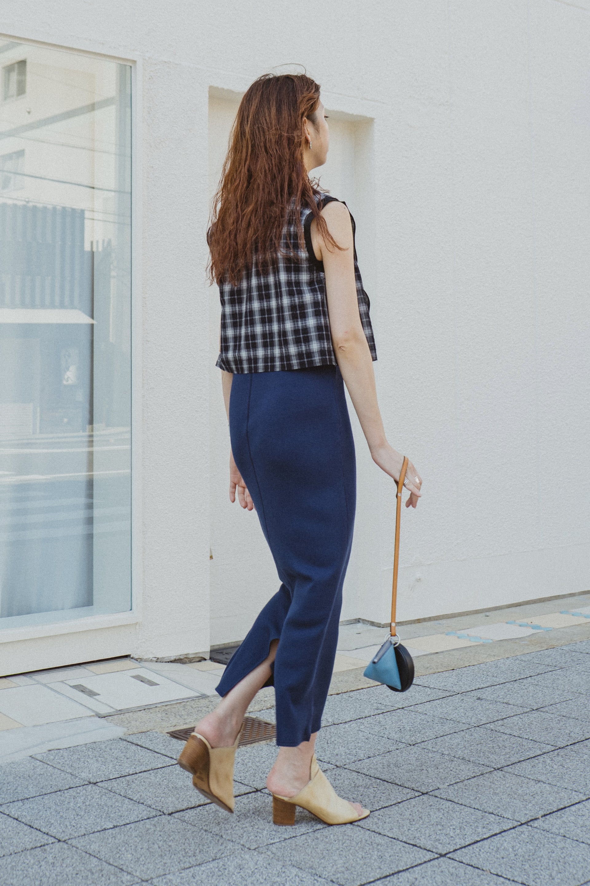 Tulle Docked Rib One Piece［40%OFF］