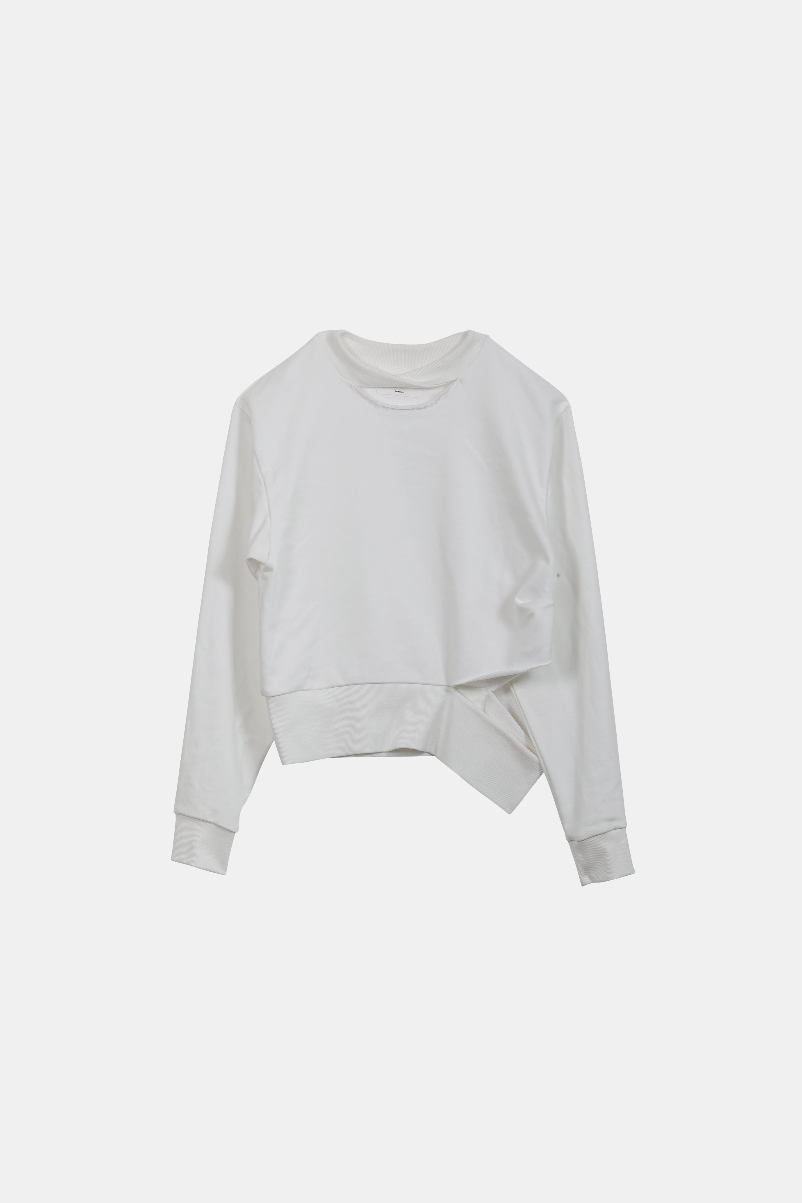 Unisex  Cut Off Design Sweat