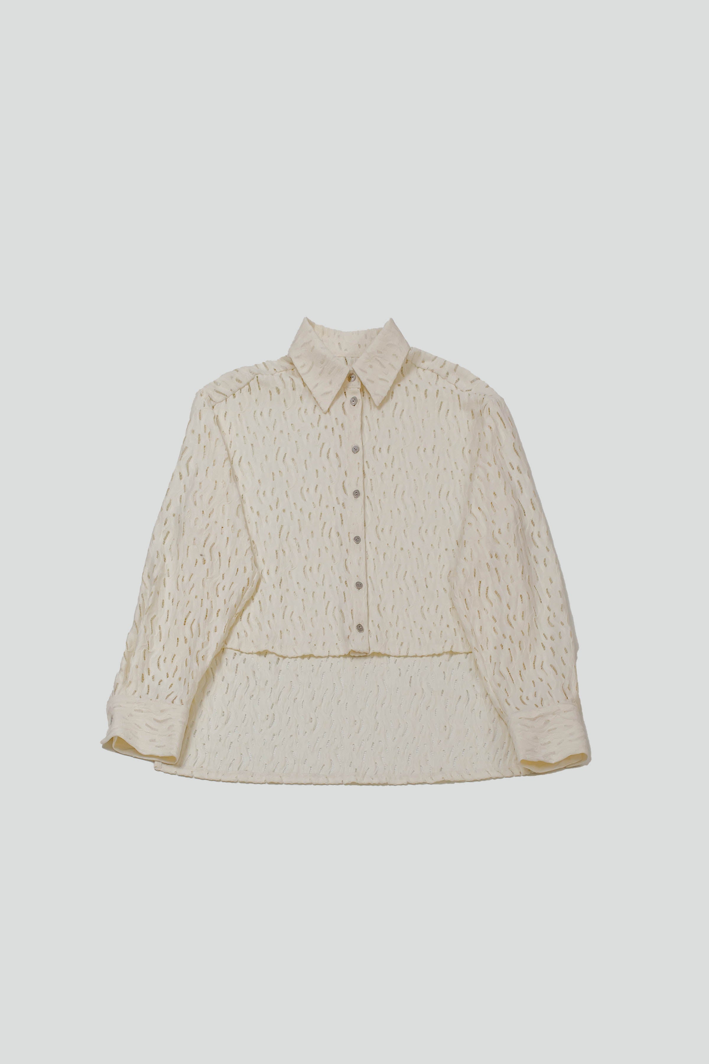 《残り僅か》Vintage Like Lace Shirts［30%OFF］
