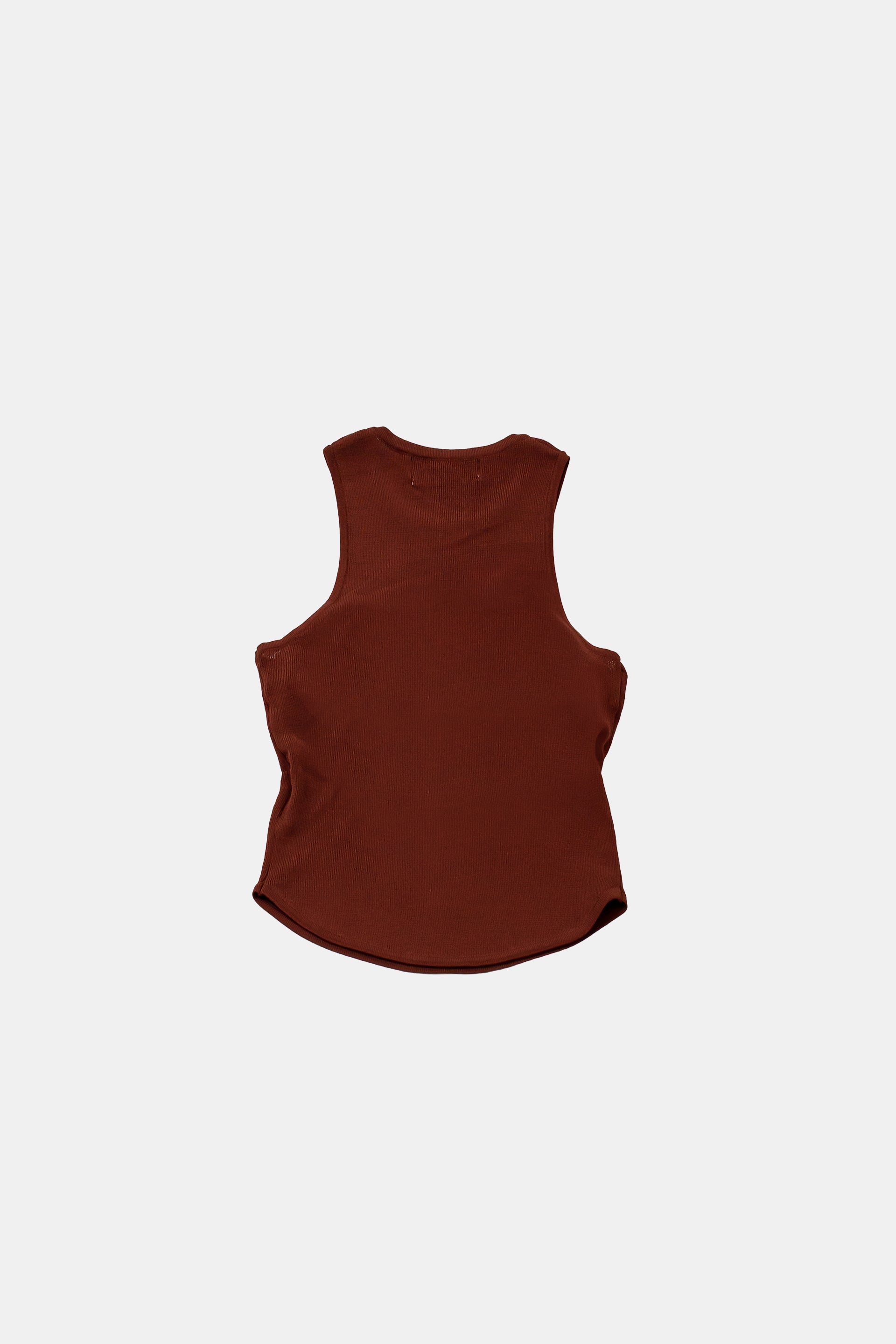 〔LILLY LYNQUE〕American Sleeve Rib Tank