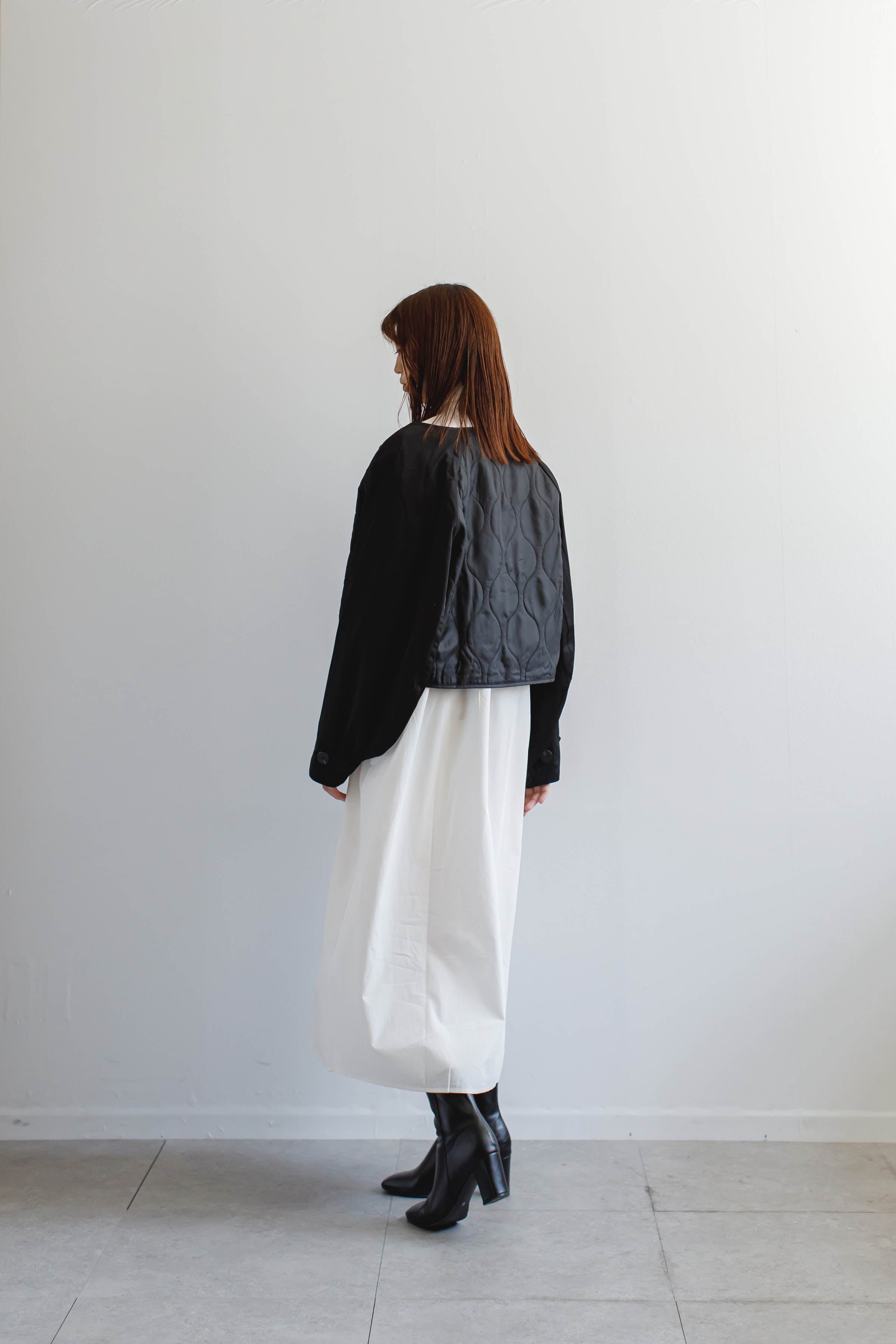 Zip-up shirt One Piece