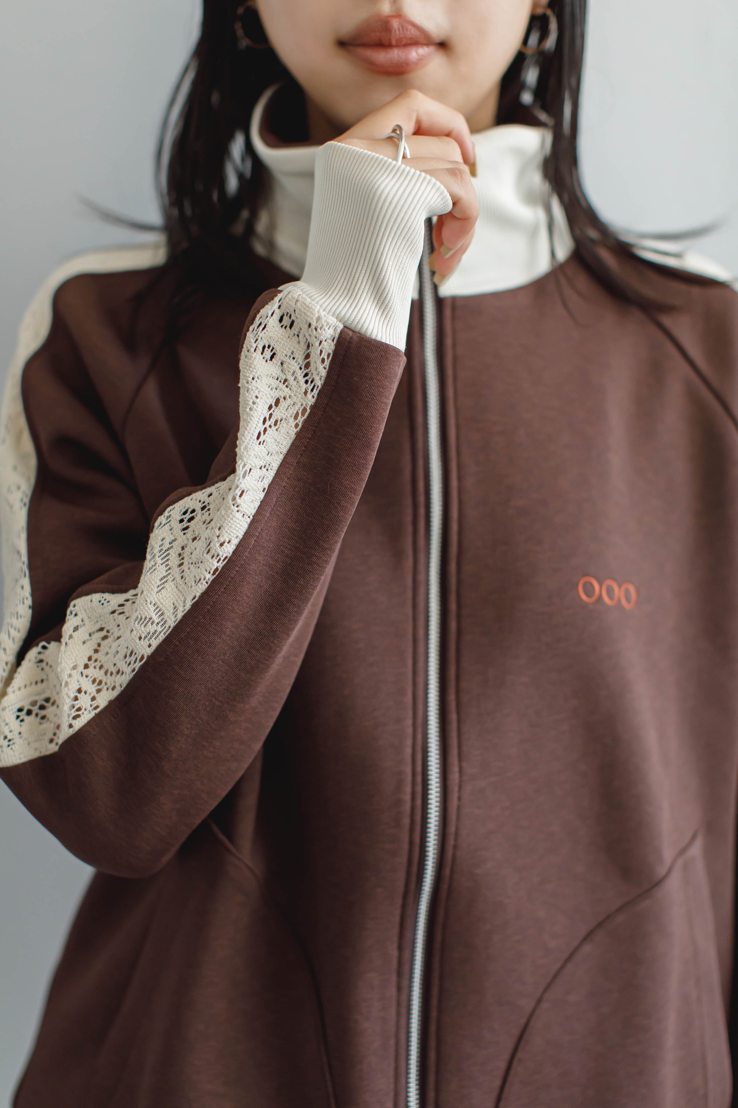 Lace Line Track Jacket