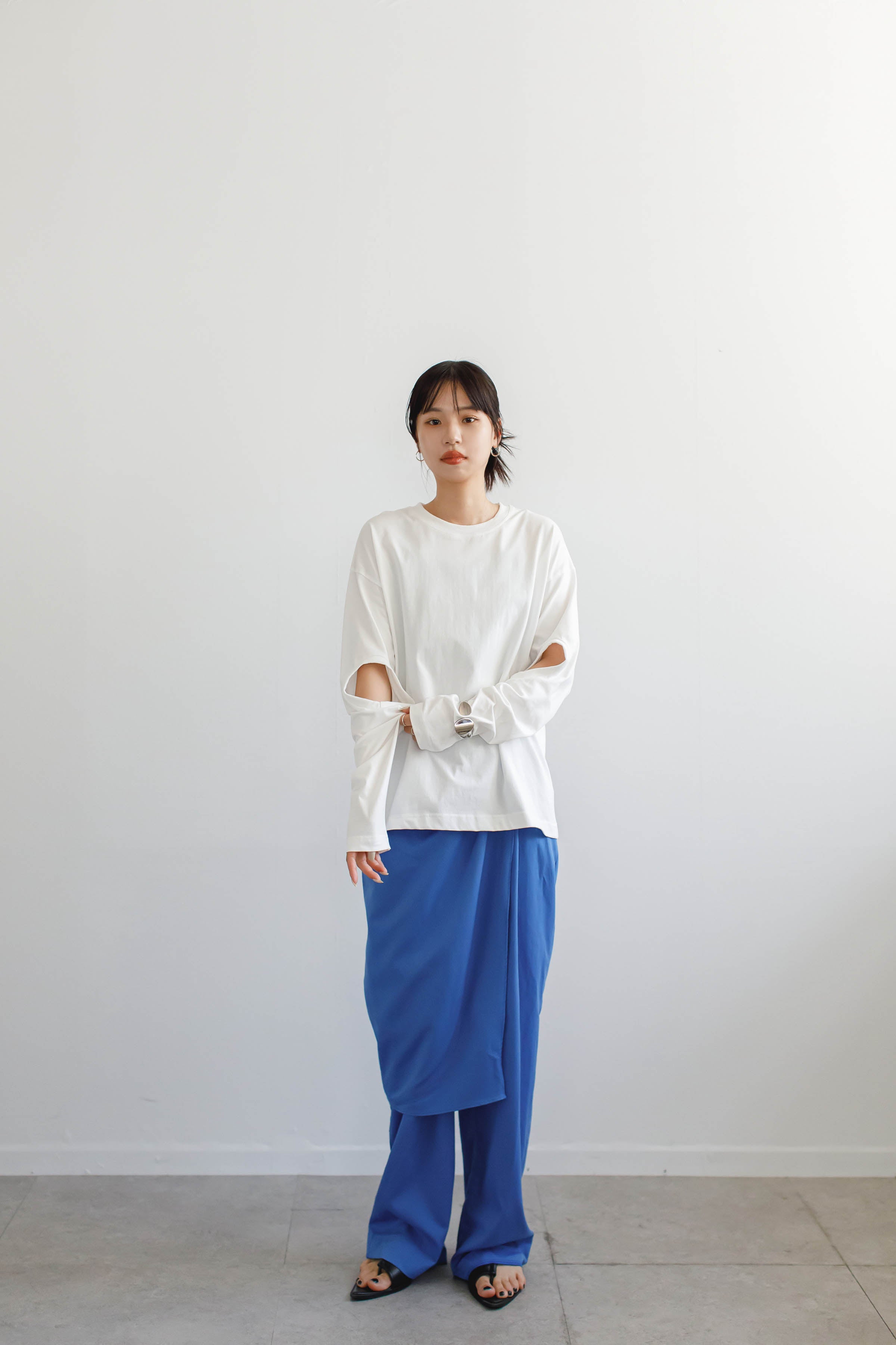 Arm Hole Long T-shirt［50%OFF］