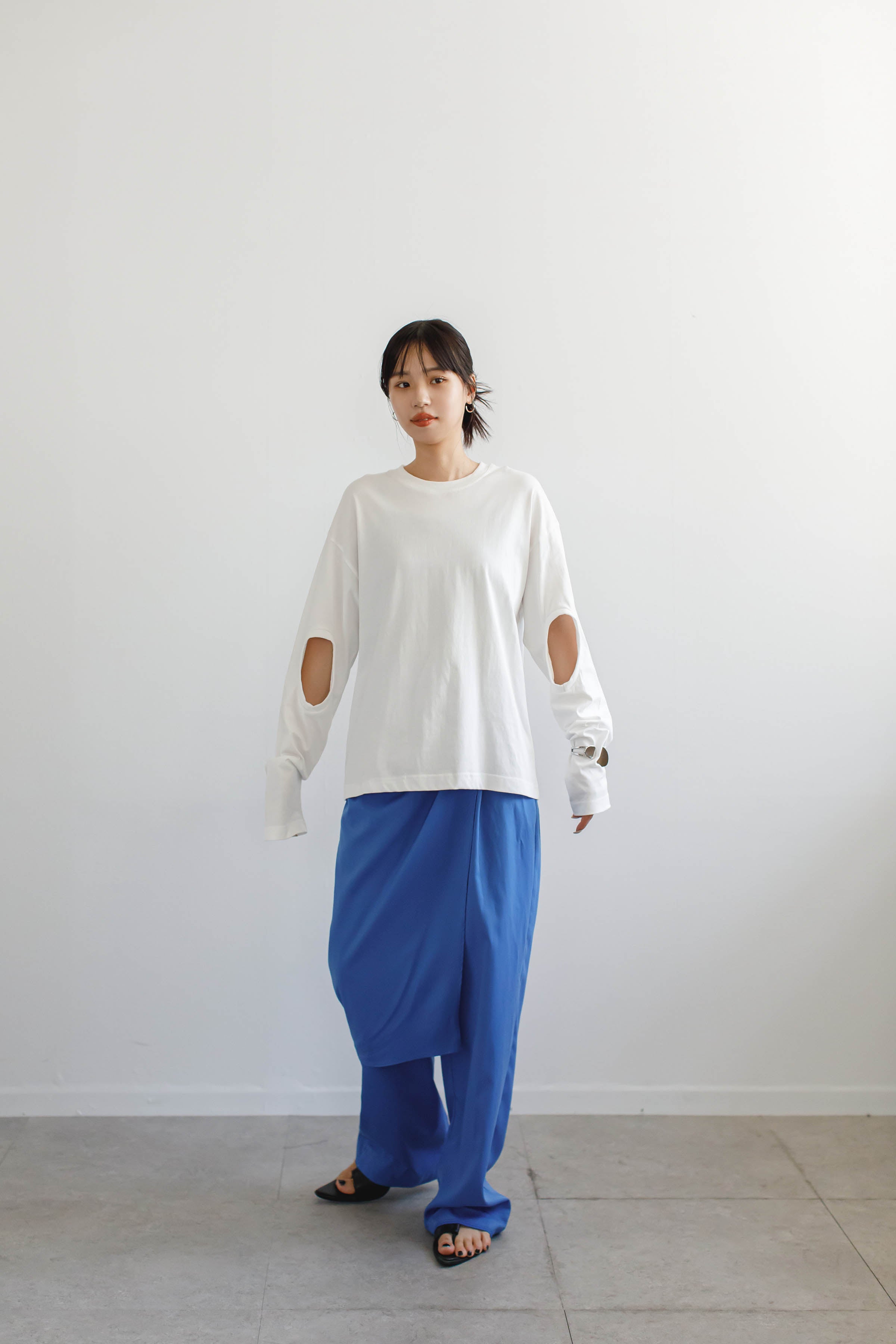 Arm Hole Long T-shirt［50%OFF］