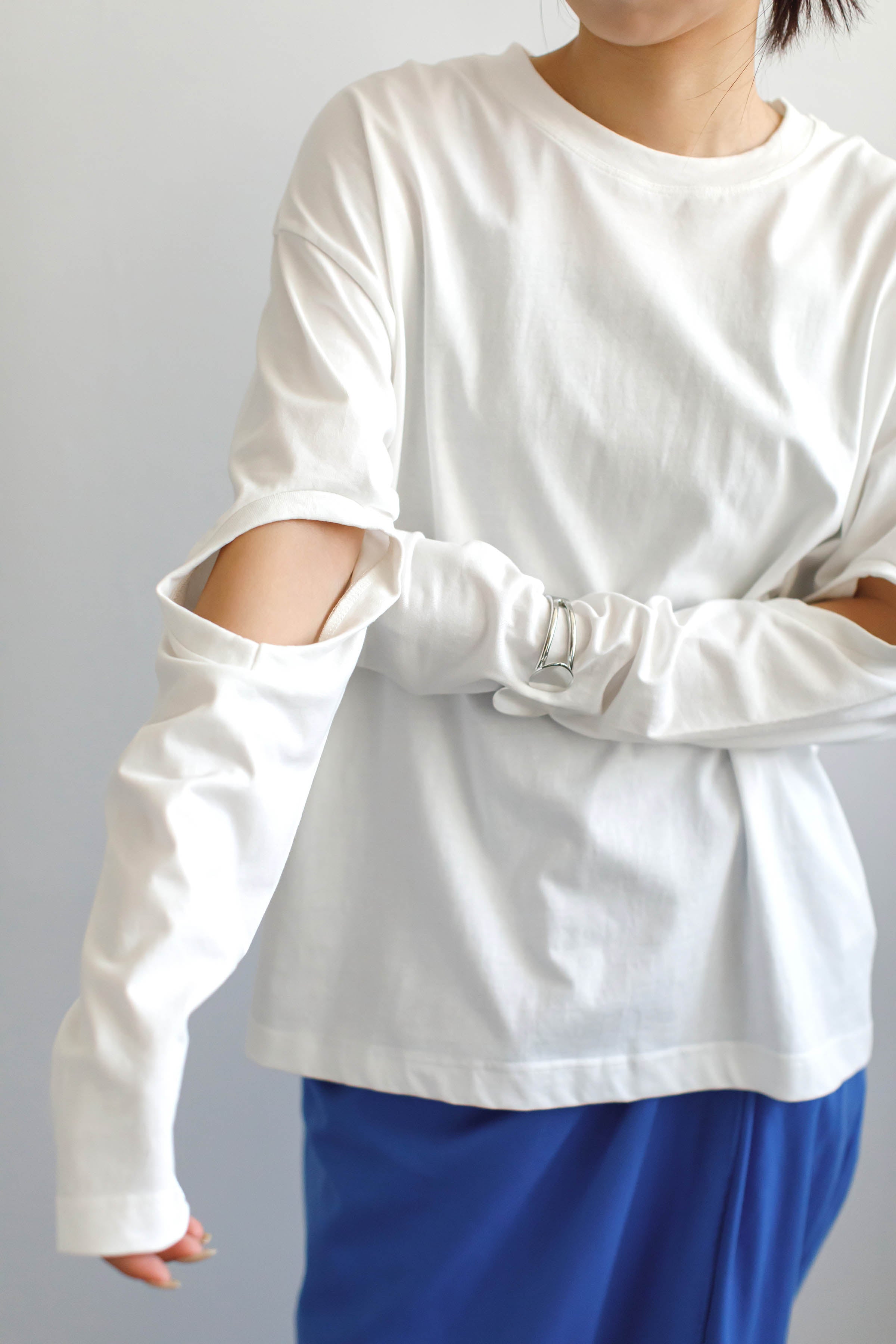 Arm Hole Long T-shirt［50%OFF］