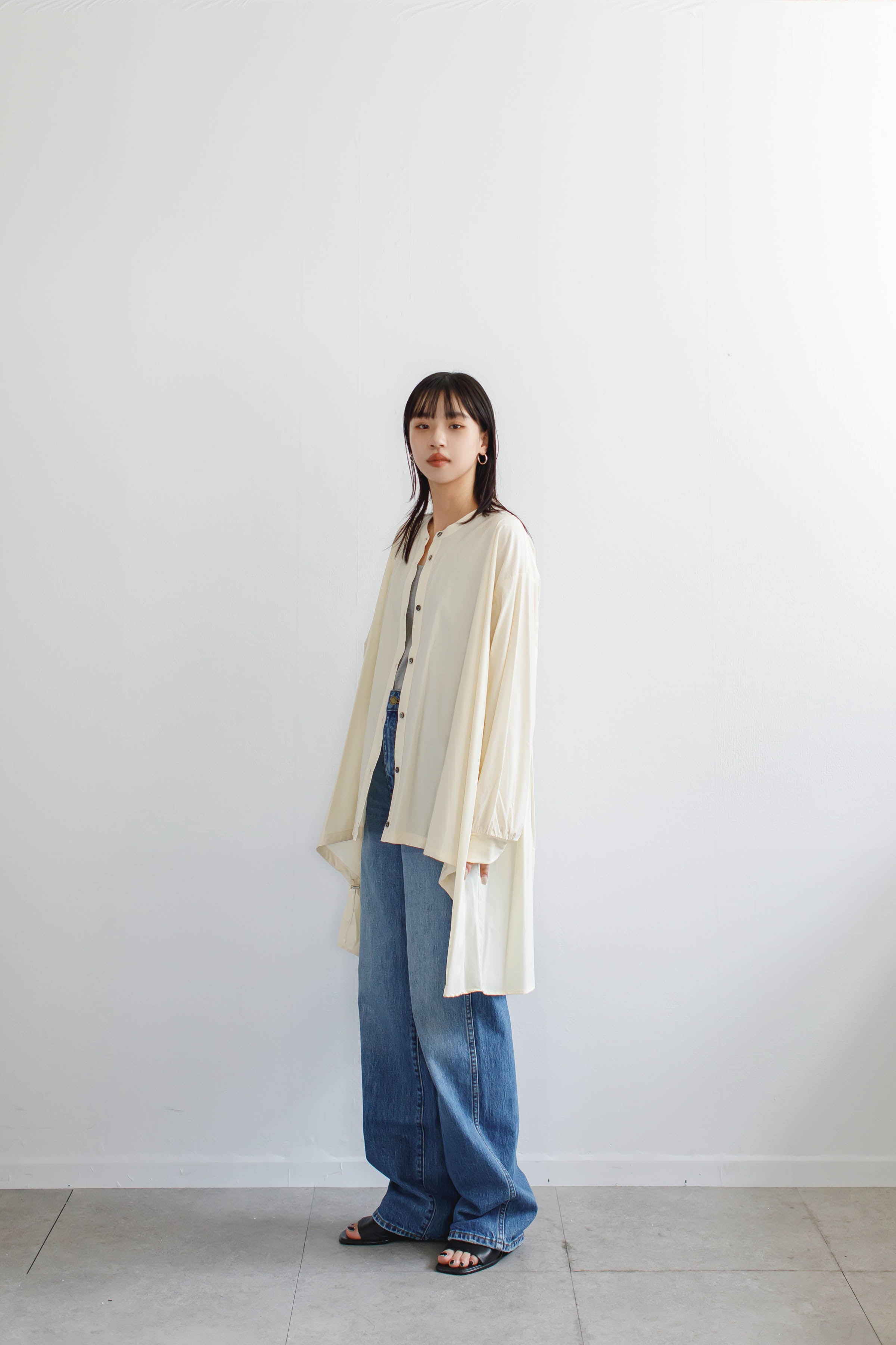 Drawstring Tunic Shirt
